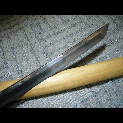 Wakizashi 脇差 “ Kane ” 兼□ Japanese Real Sword 50.0 cm Shirasaya Antique Samurai