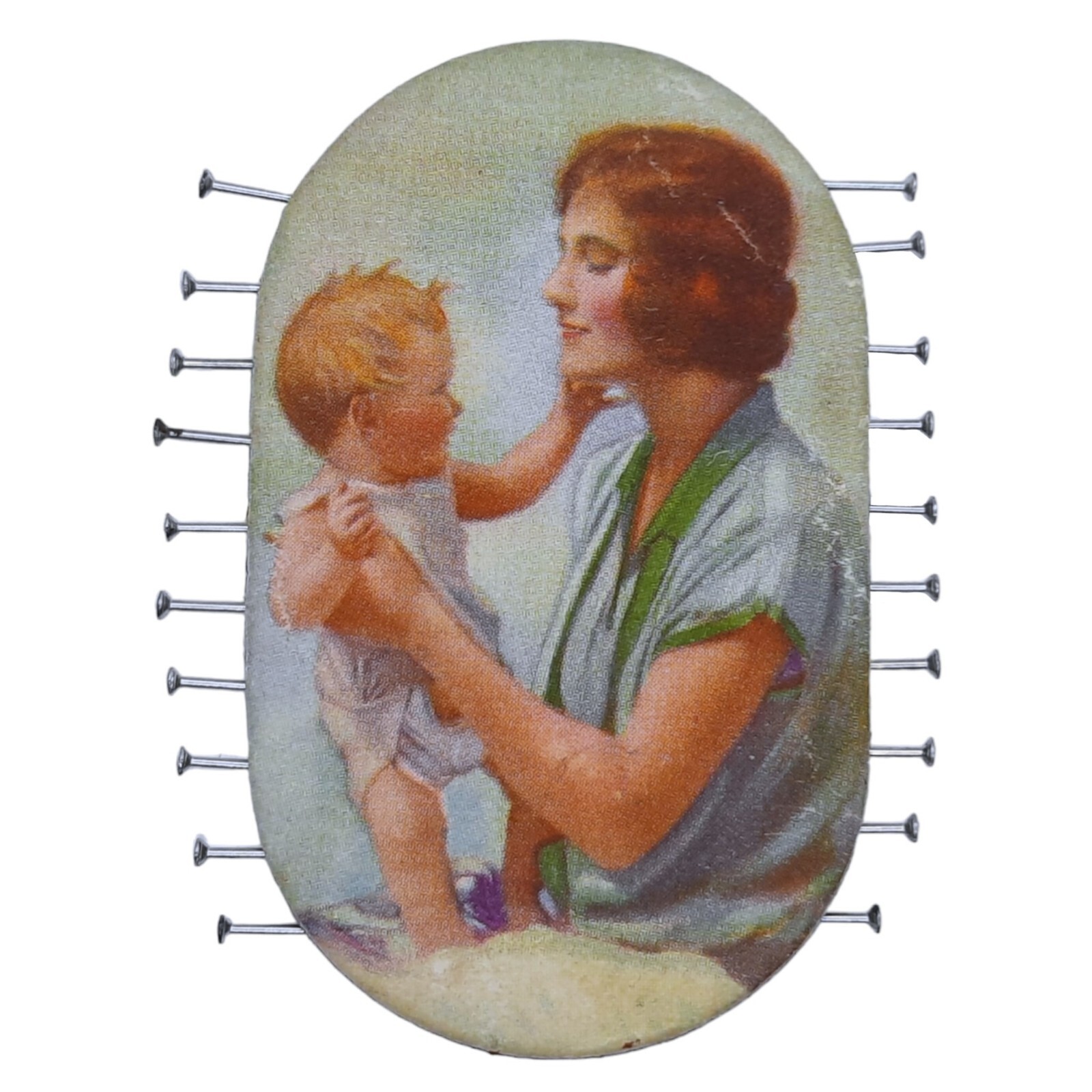 Advertising Pin Cushion 1920s Prudential Financial Inc. Insurance NJ Newark VTG.