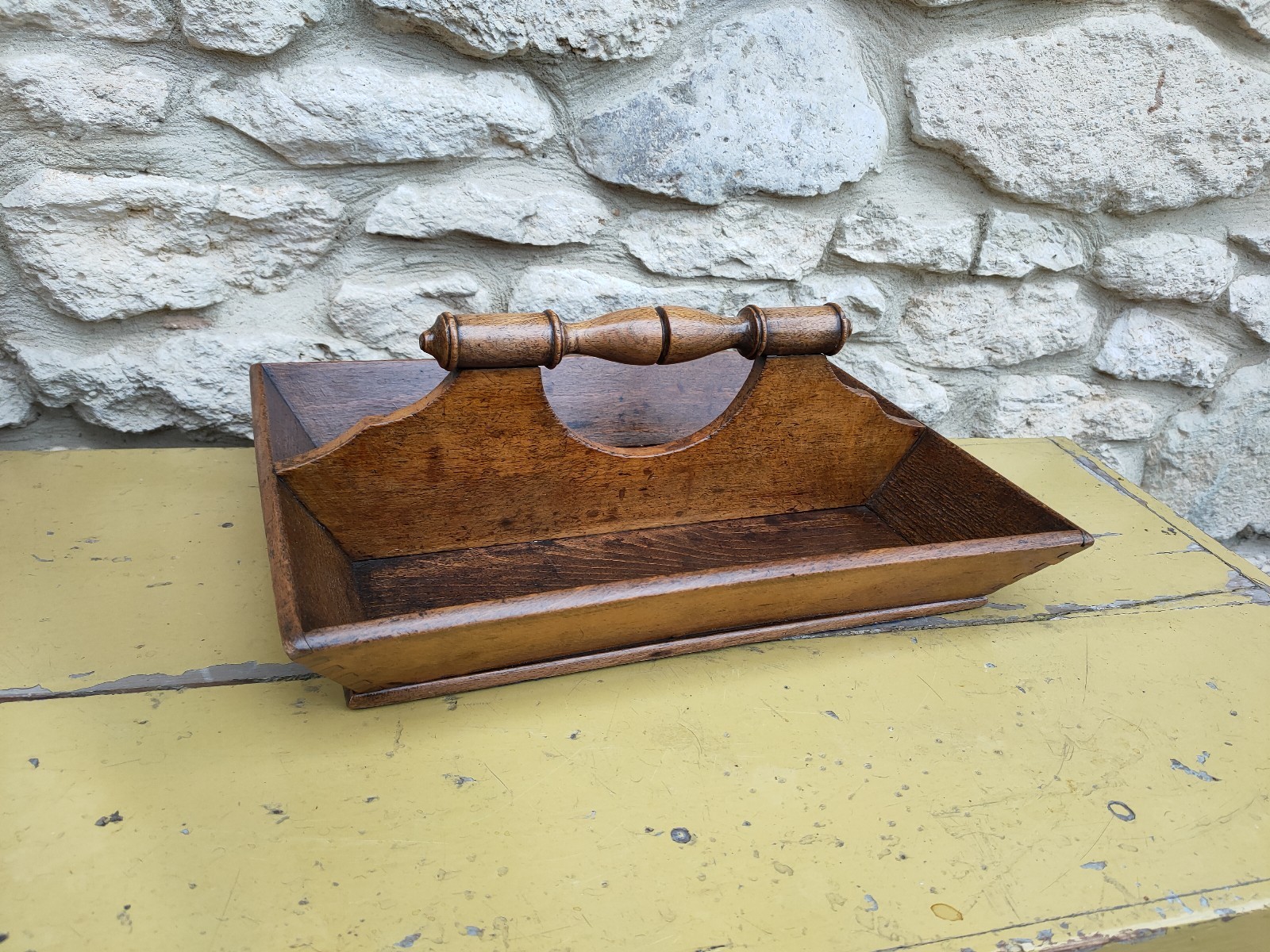 Antique Georgian cutlery tray English circa.1800-40 Trug Garden Great Quality