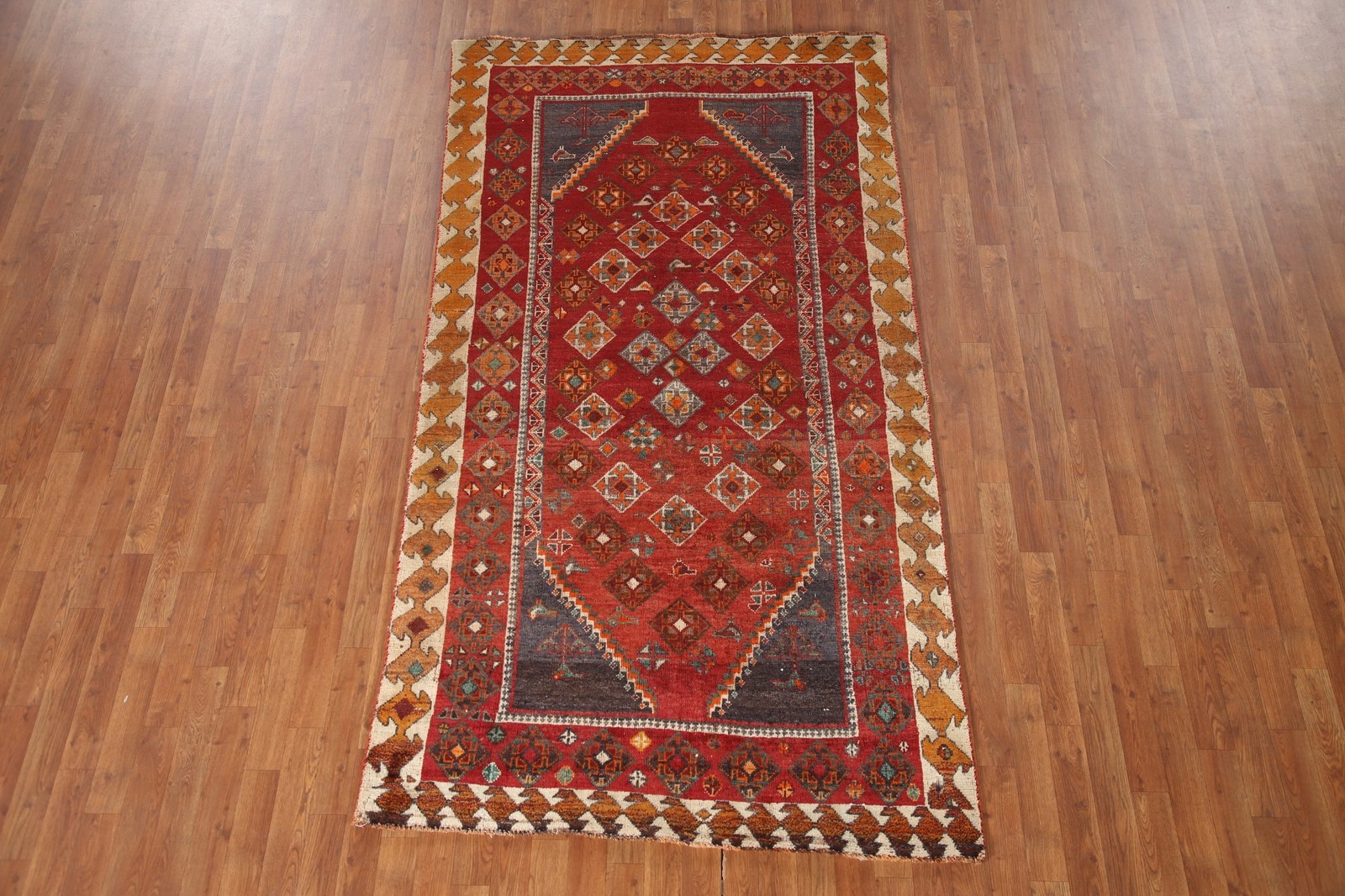 Vintage Home Decor Area Rug Wool Hand-knotted Tribal Traditional Carpet 5×8