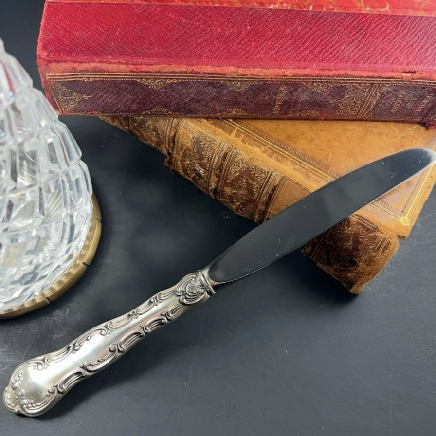 Strasbourg Gorham Dinner Knife-Modern Hollow-Sterling Silver 9.25″