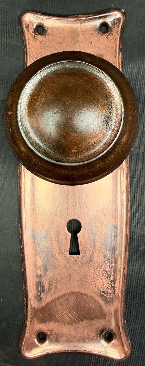 Penn Hardware Hourglass Door Knobs, Plates , Mortise Passage 1 Of 4 Sets