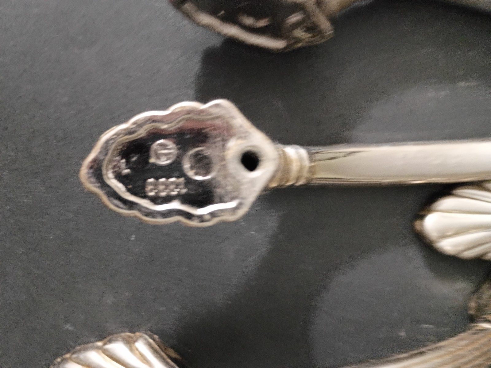 Set Of 18 VTG. Amerock 1333 Art Deco Silver Drawer Pulls Dresser Handles