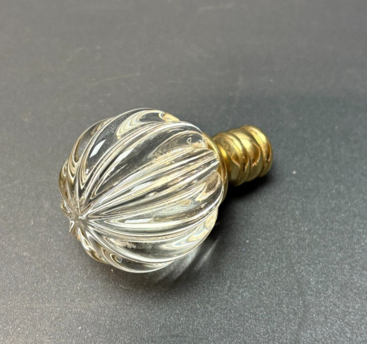 Vintage Antique Ornate Glass Door Knobs – Lot of 2