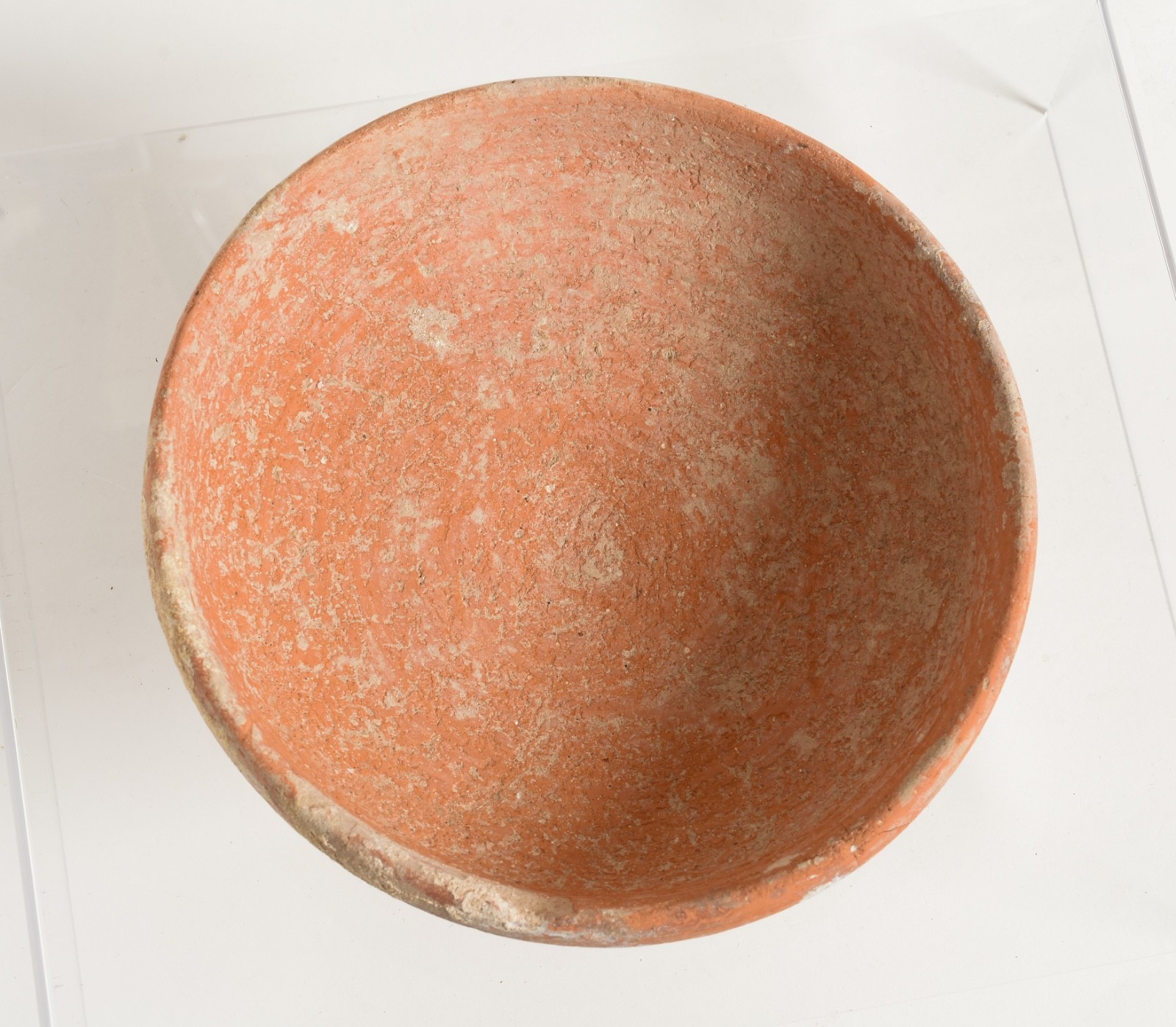 6.5″ Ancient Roman pottery utilitarian bowl. Terra sigillata, 1-4 Century AD.