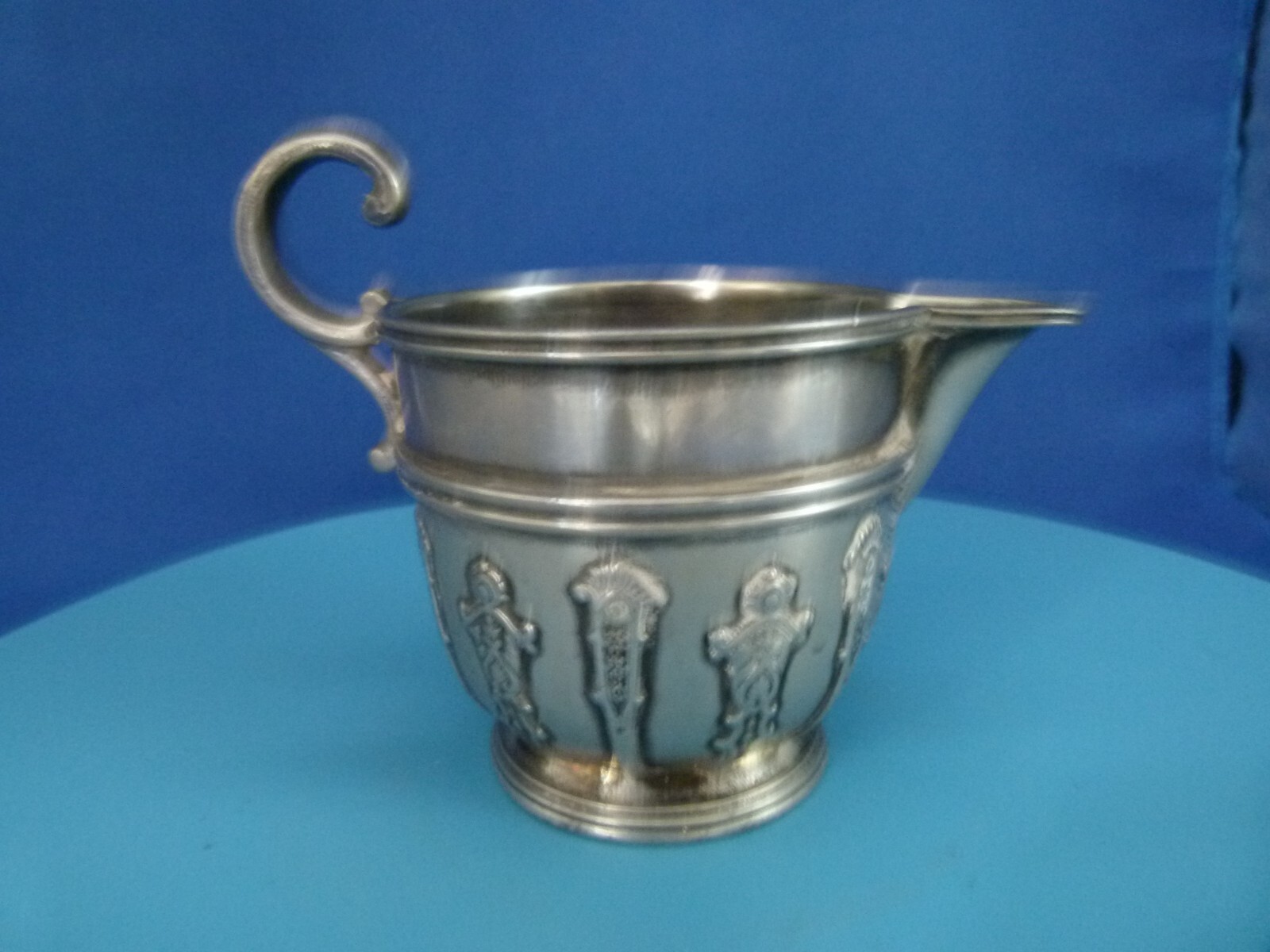 James dixon and sons epbm pewter jug no.8809 trumpet/cornet mark