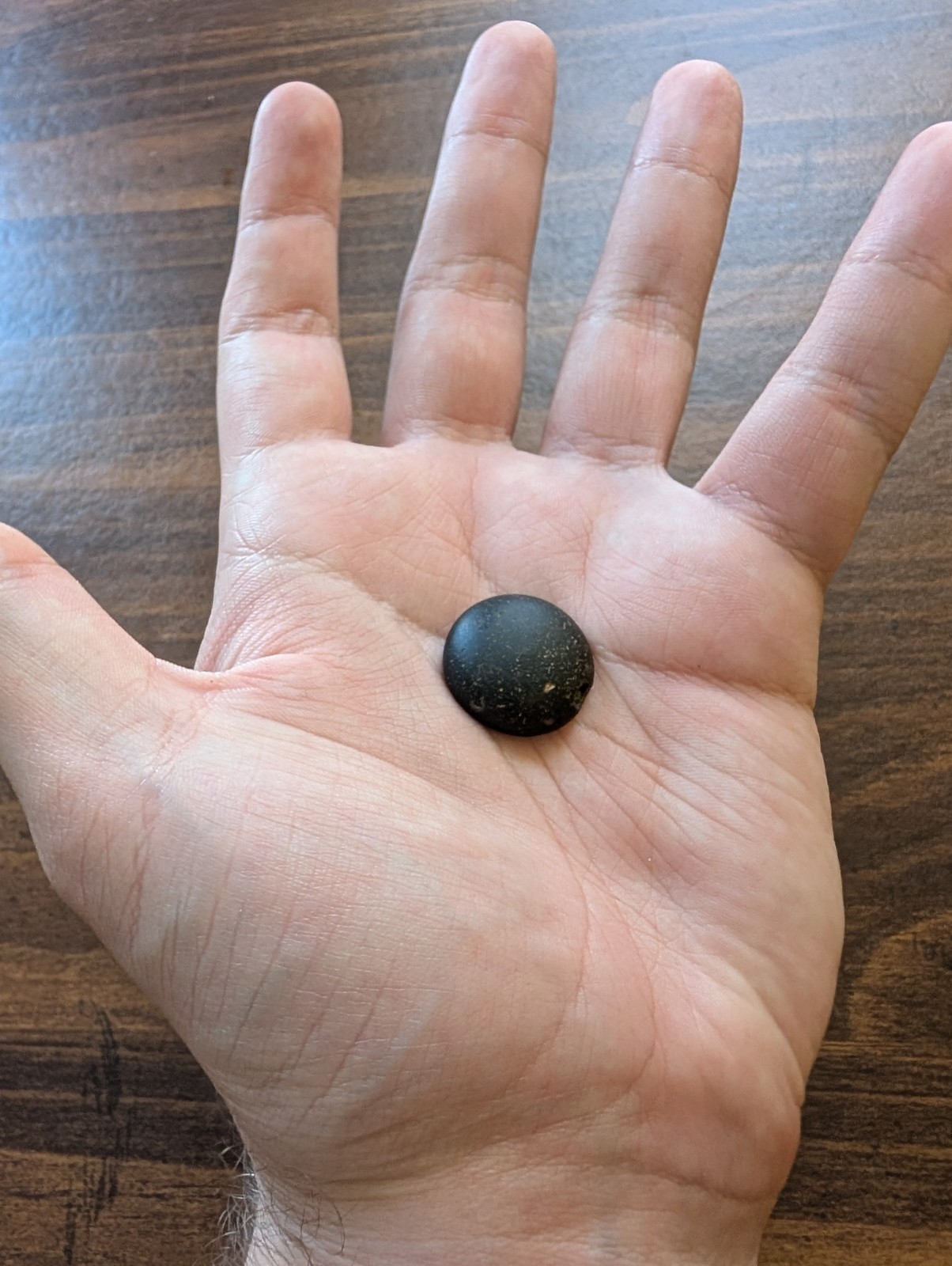 Roman Empire Glass Gaming Piece Ancient Artifact 20mm