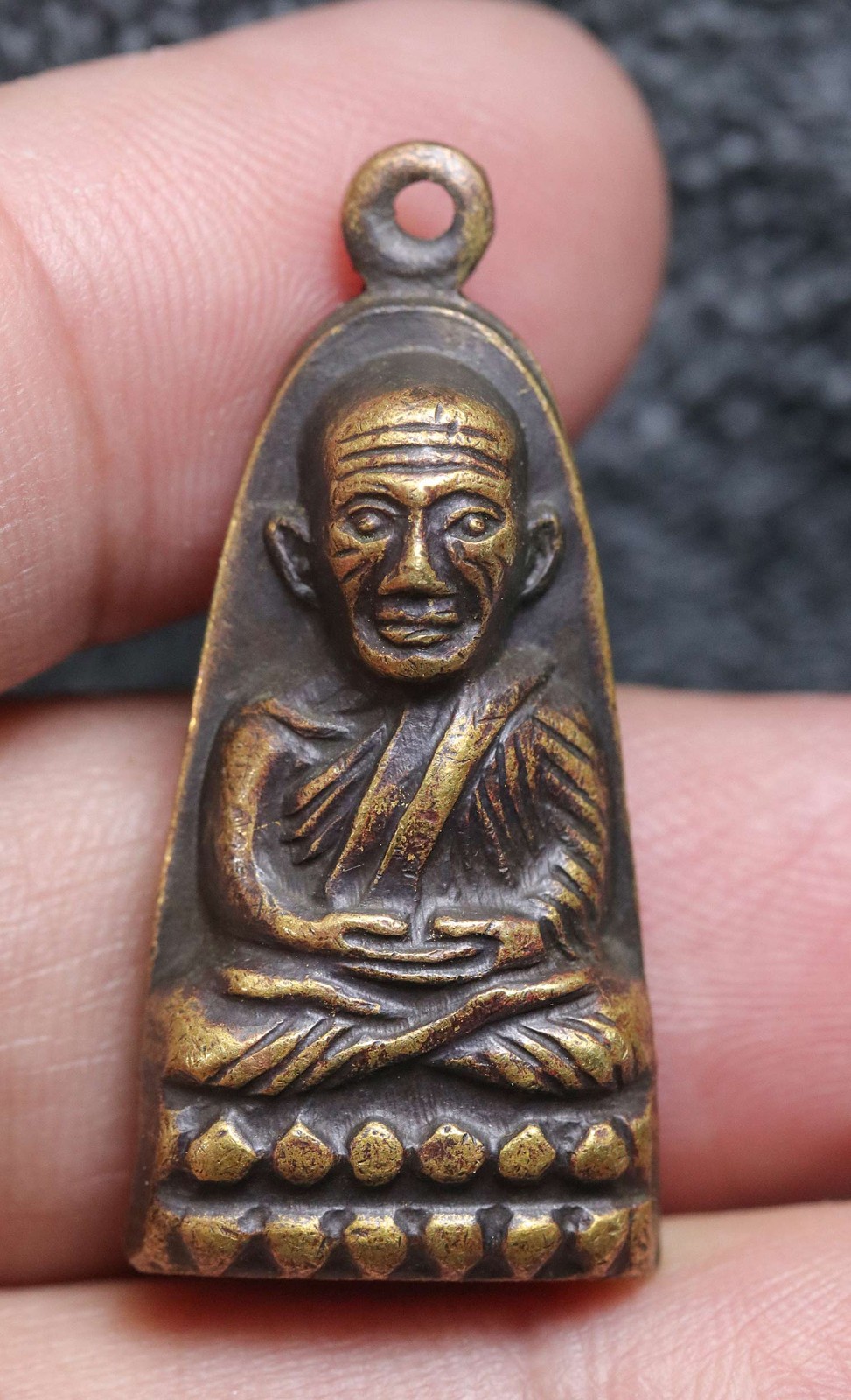 Lp Thuad ,Wat ChangHai Pattani Rare Thai Amulet BE 2505