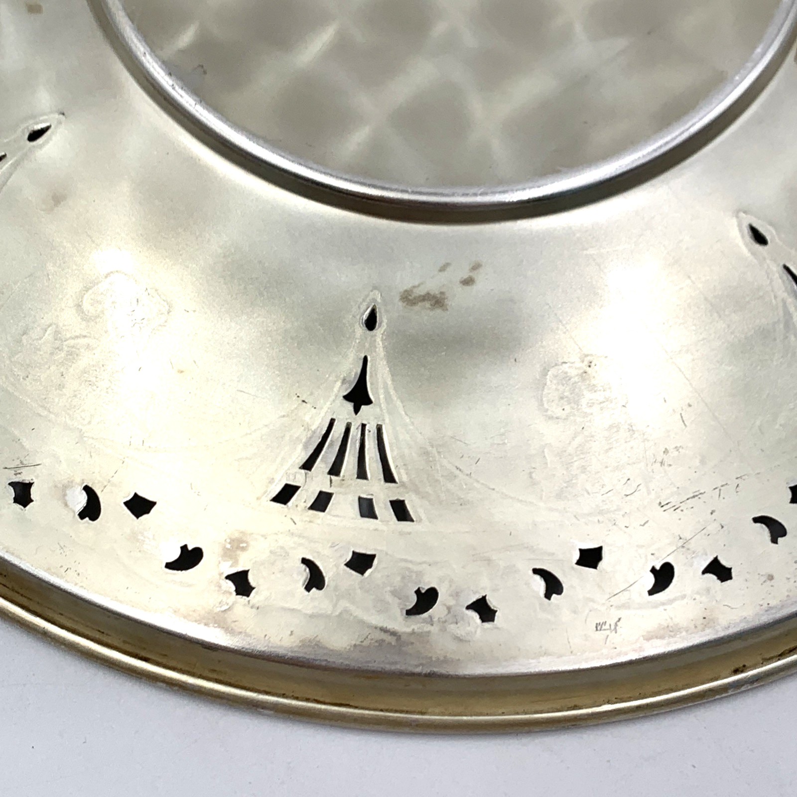 Vintage Benedict 10″ Silver Plate Serving Plate UNDERPLATE Made in the USA #1112