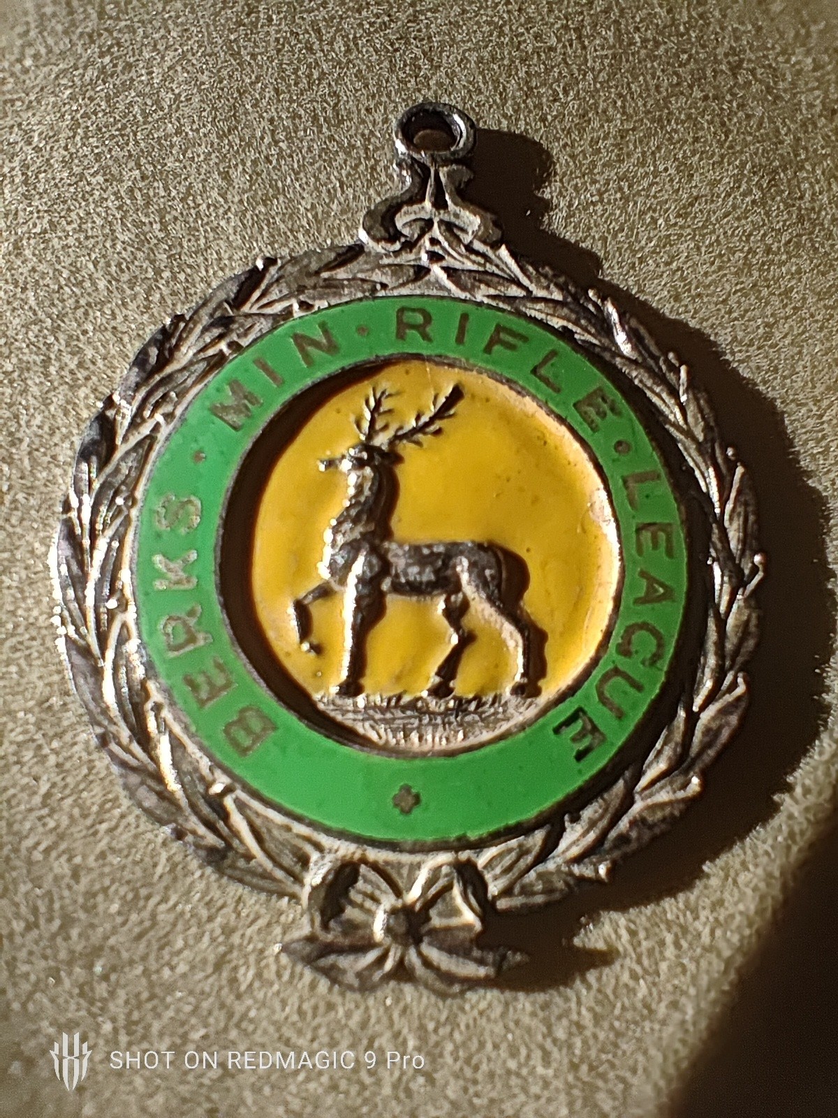 925 Silver Fob – 1958 Rifle Shooting Fob