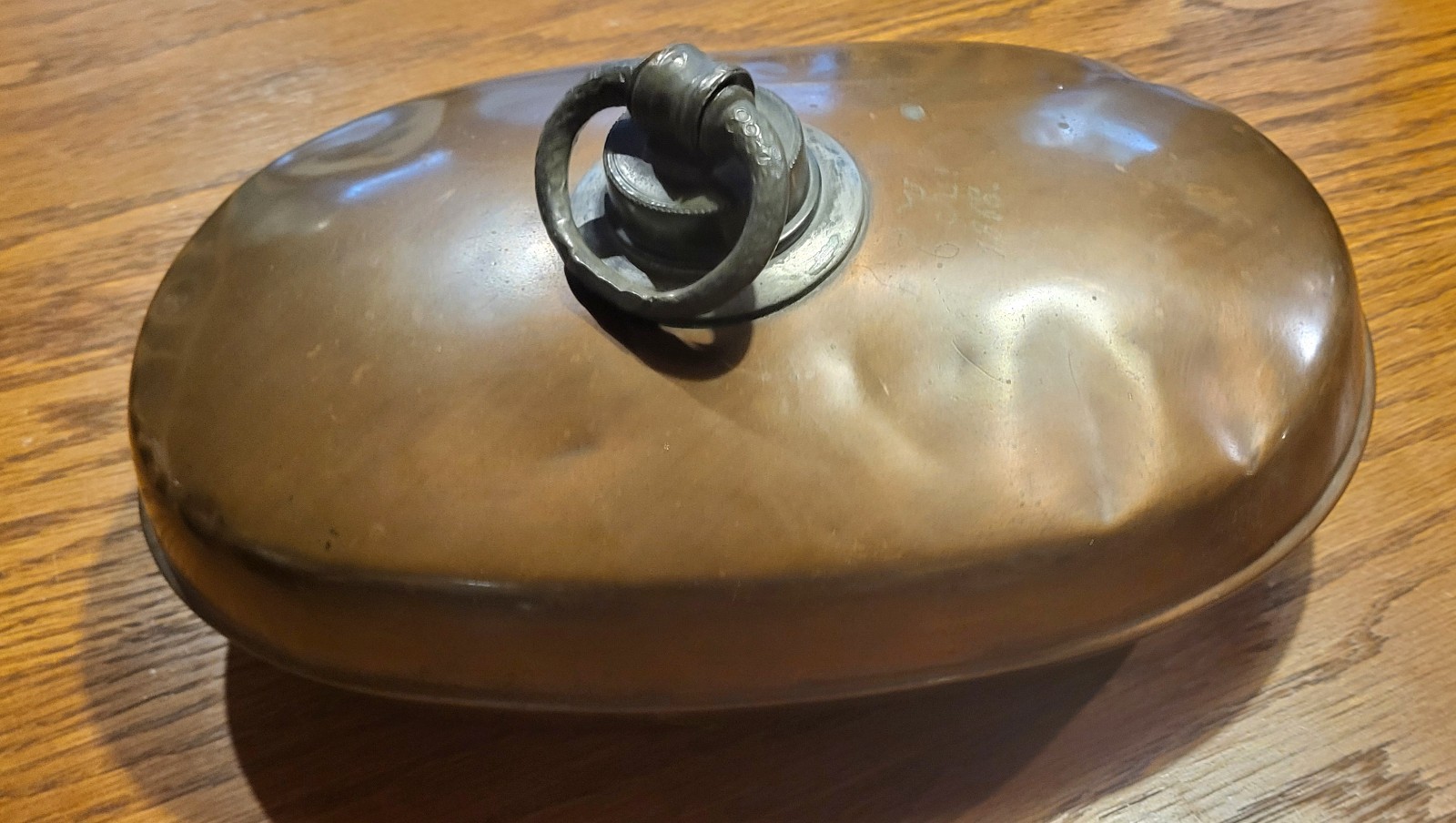 Antique 158 Year Old Copper Bed Warmer