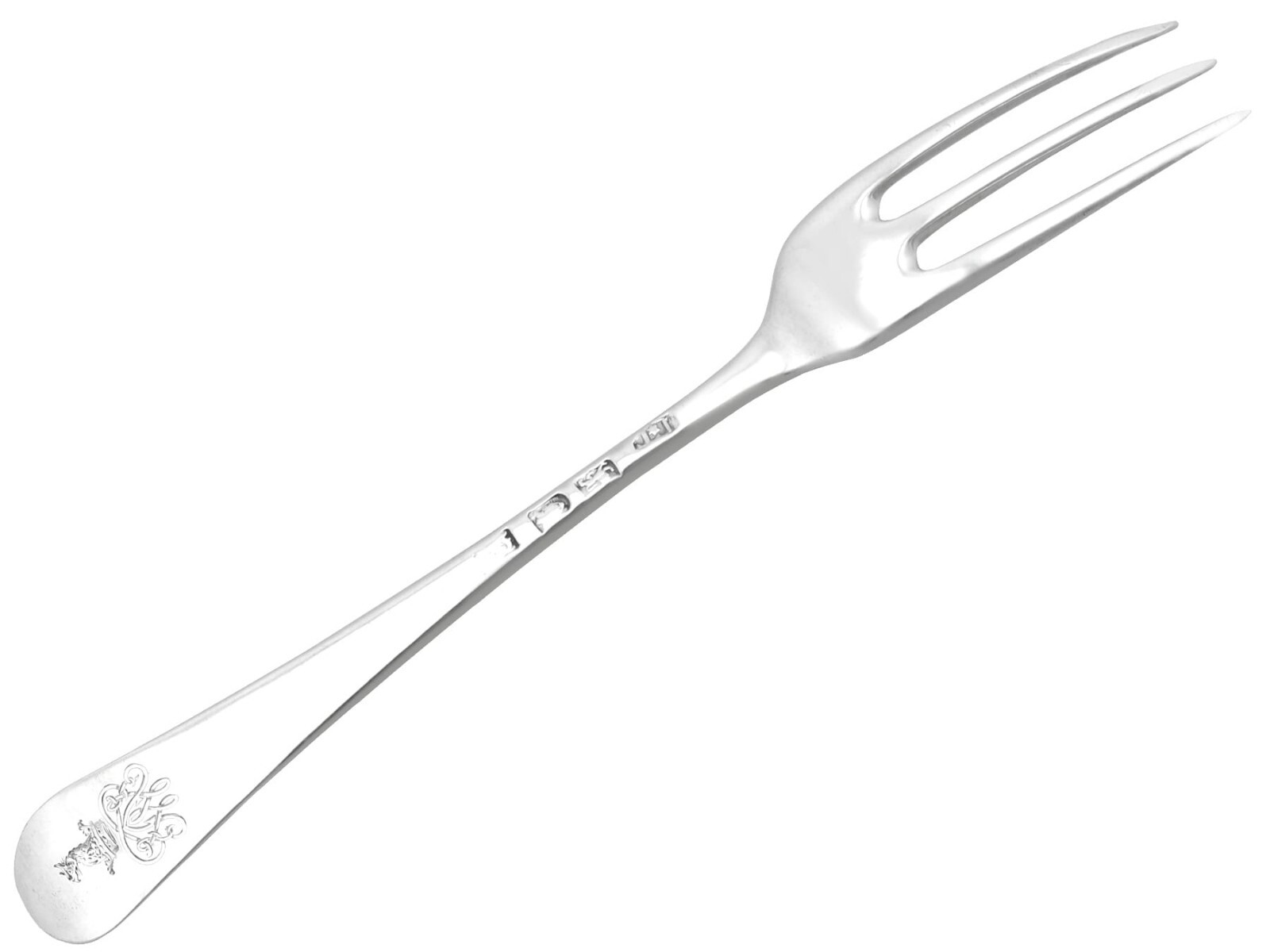 Sterling Silver Hanoverian Pattern Table Forks Antique George III (1767)
