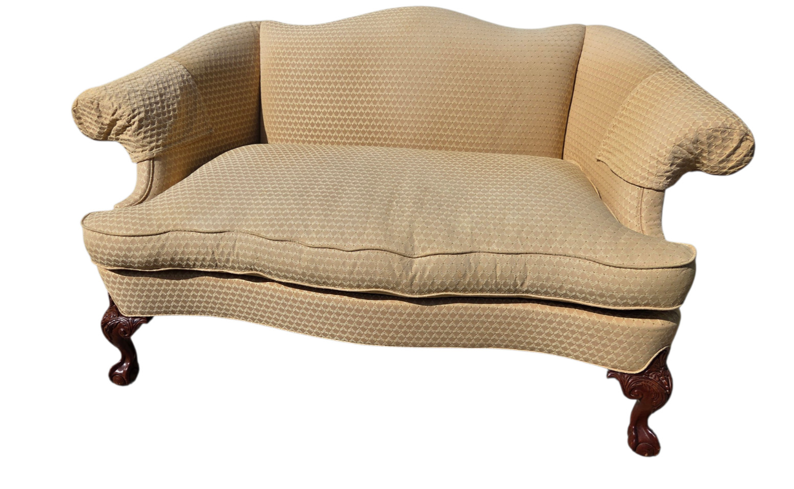 Vintage Hickory Chair Loveseat Sofa Settee Historical James River Plantation