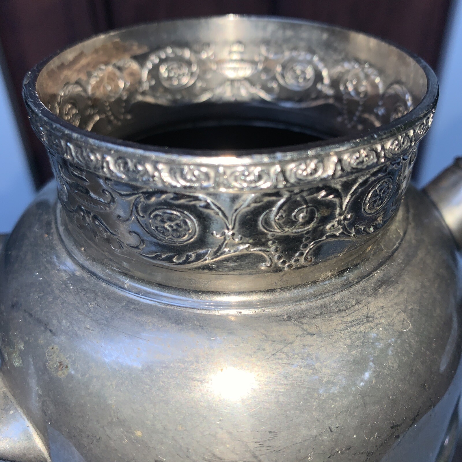 1920’s Antique Apollo EPNS Bernard Rices Sons Silver Plated Cocktail Shaker