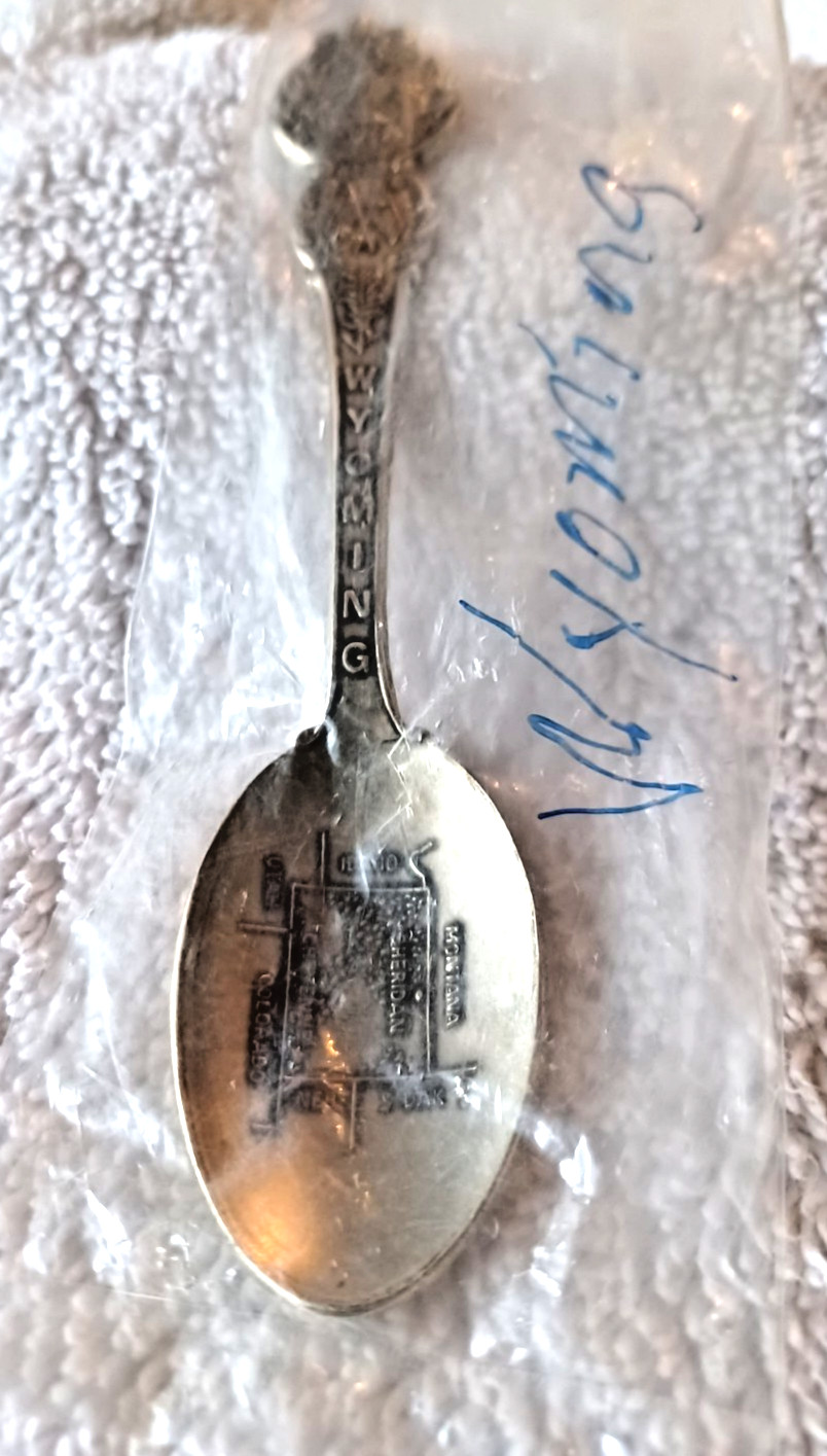 Vintage American Collectors Guild Spoon Collection Heritage Wyoming 1890