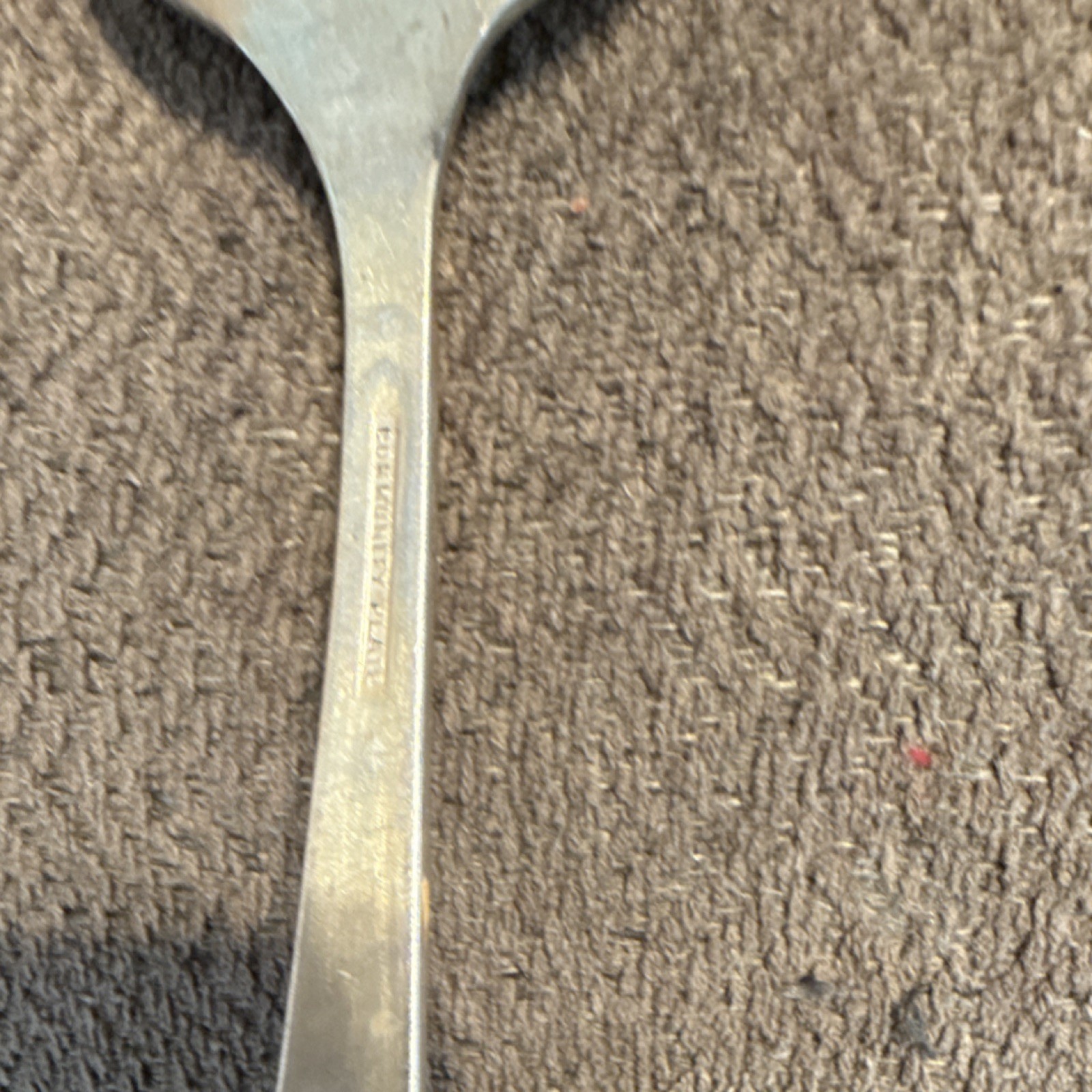 Oneida Coronation service for eight serving spoons in Wooden Box W/Felt Lining