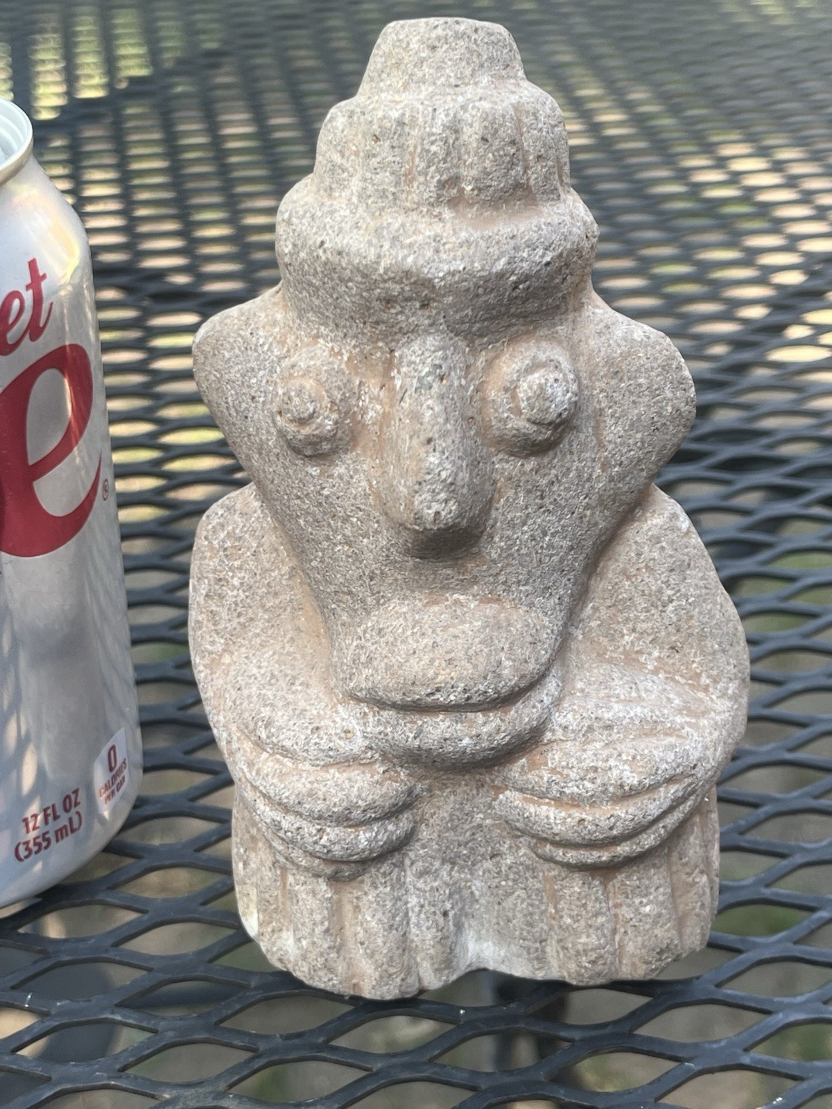 Nicoya Stone Figure PreColumbian Ancient Artifact Guanacaste Mayan Olmec Costa R