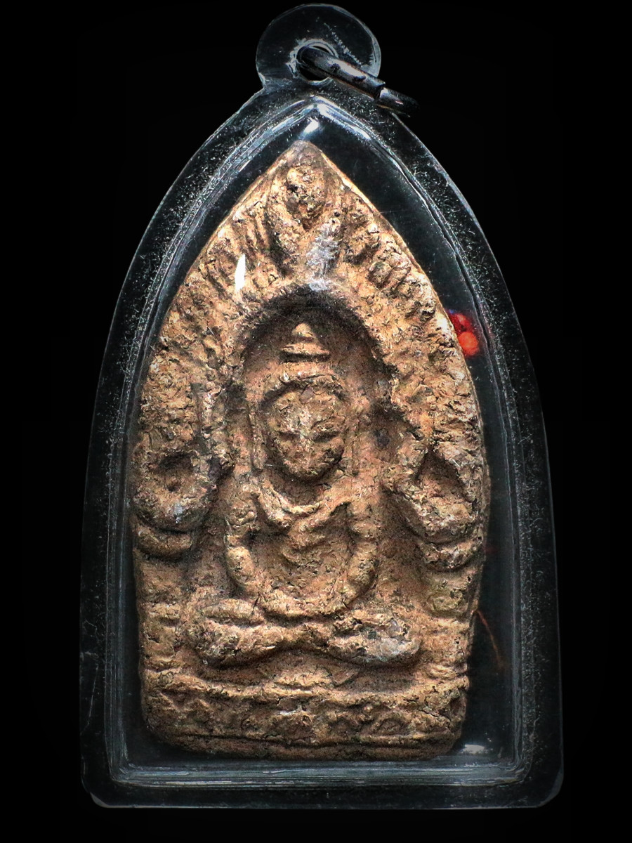 Rare Phra Khun Pan Buddha LP Khom 1957 Sacred Buddhist Amulet Pendant