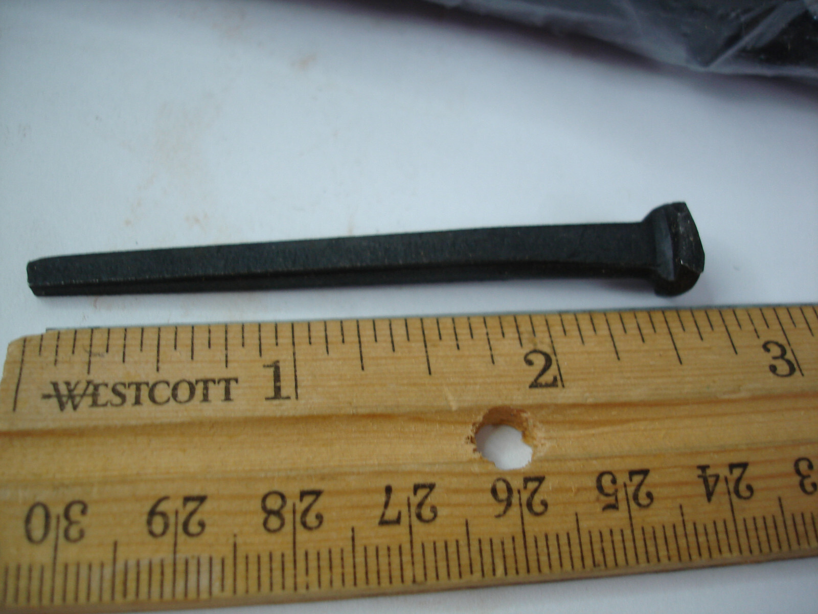 113 2 3/4″ Rose head nails 2.6 LB antique square wrought iron vintage nail