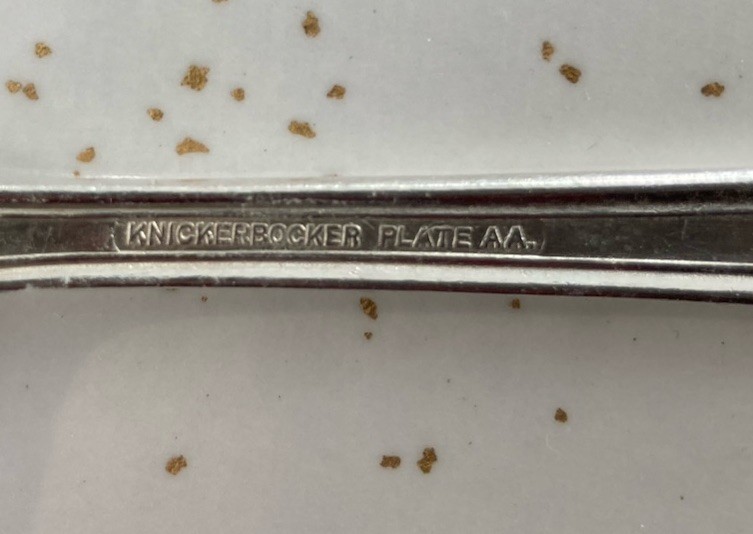 Vintage 1937 King George VI Coronation Souvenir Spoon, England Silver Plate EPNS