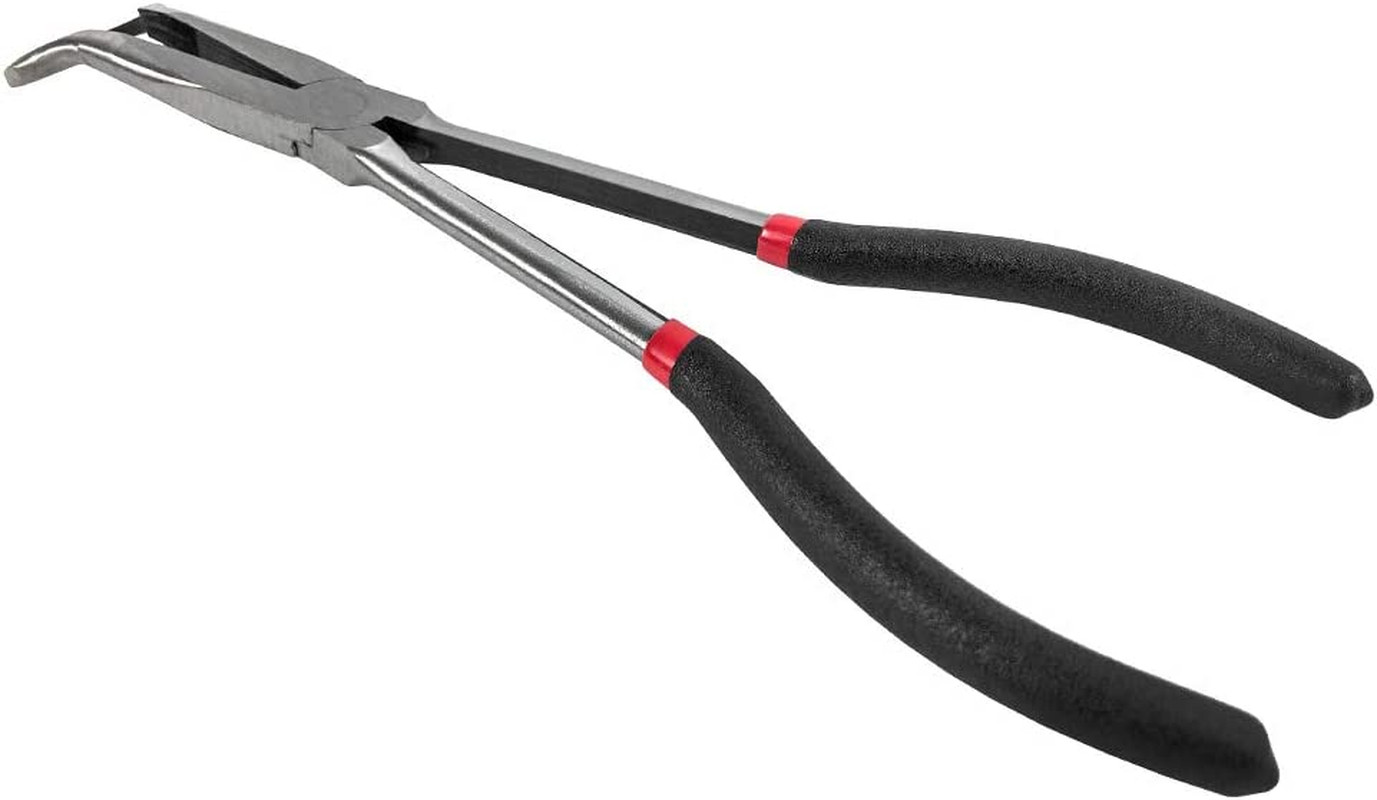 11 Long Offset Tip Spark Plug Wire Boot Puller Removal Plier Repair Hand Tools