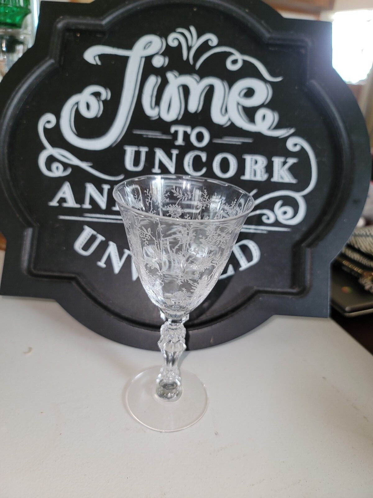 Vintage Cambridge Glass Co. Crystal Port Stemware 