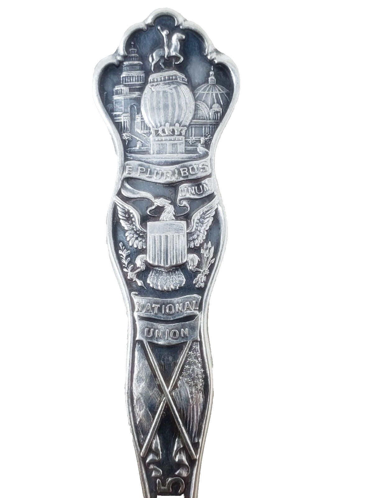 Panama 1915 Wallace Silverplate Spoon – National Union
