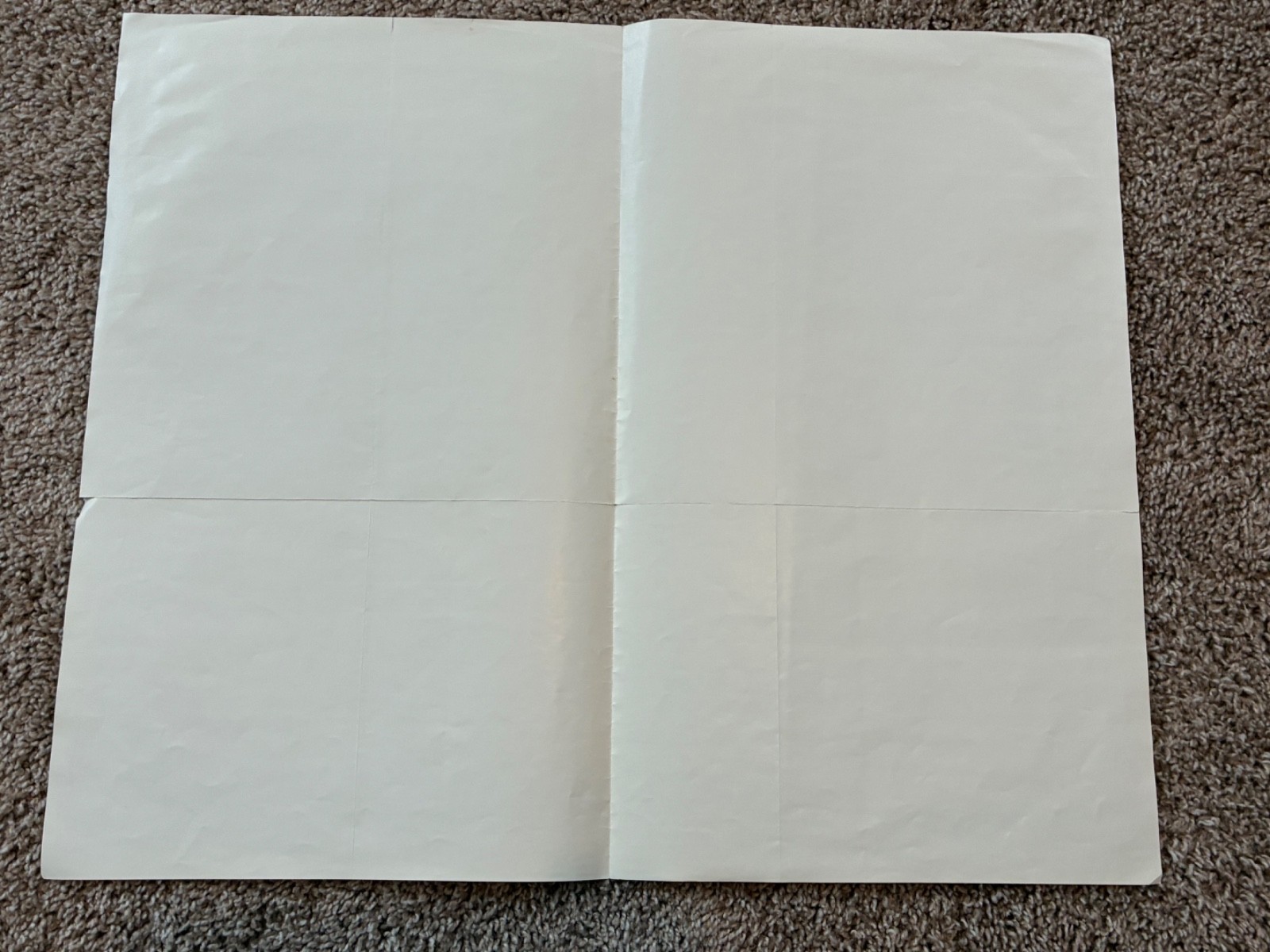 RAND MCNALLY Pre-Production Layout / Authorized Proof Map of California, 1950’s