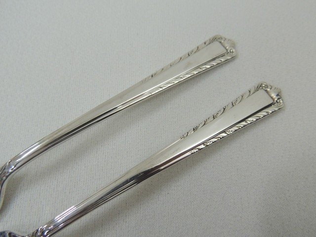 (2) Vintage SOLID Sterling Silver Dinner Forks Fine Arts Processional 98 grams