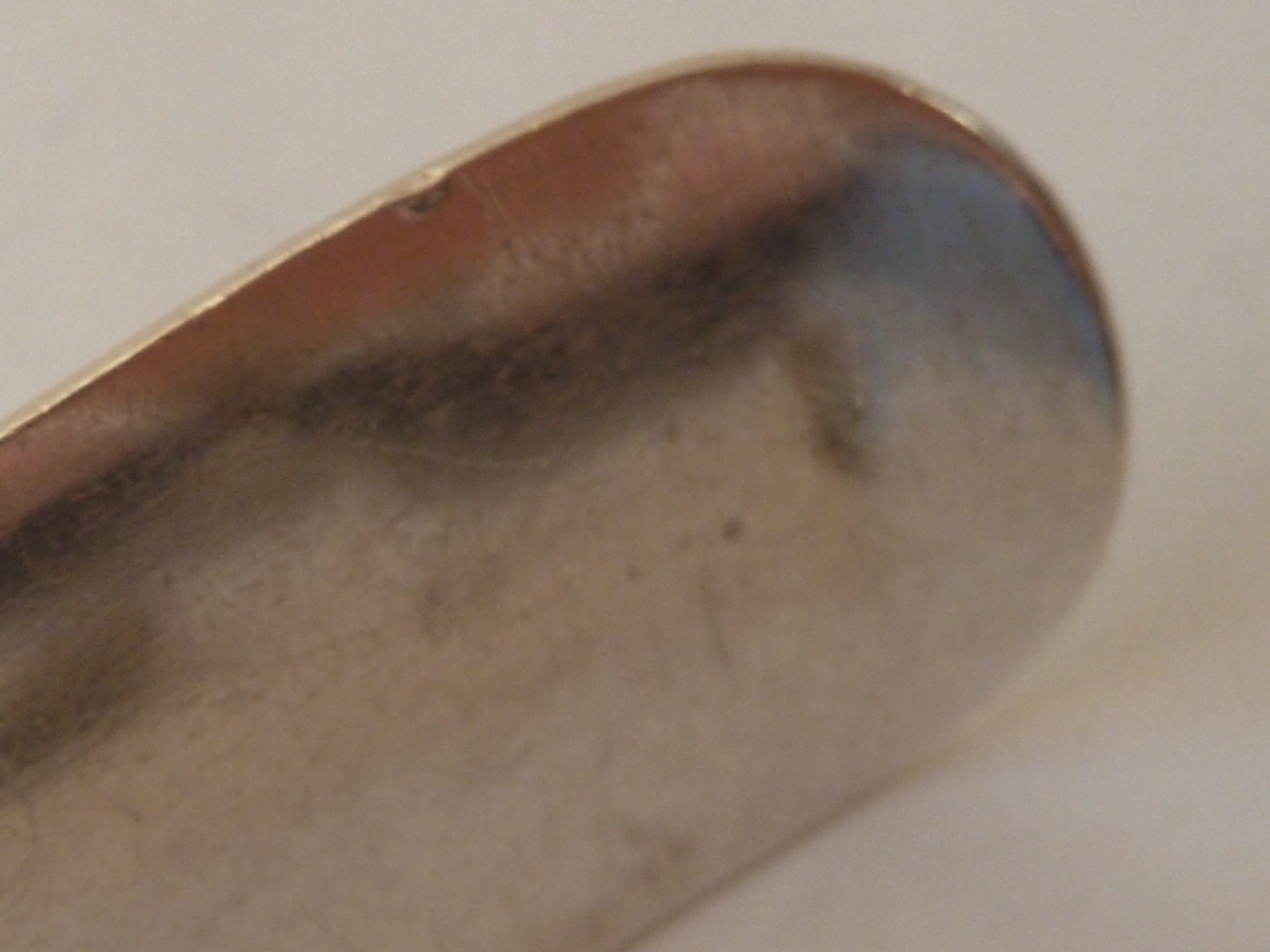 FOUR RUSSIAN 84 SILVER DESSERT SPOONS, MOSCOW 1841, “BK” MAKER, SHELL DESIGN