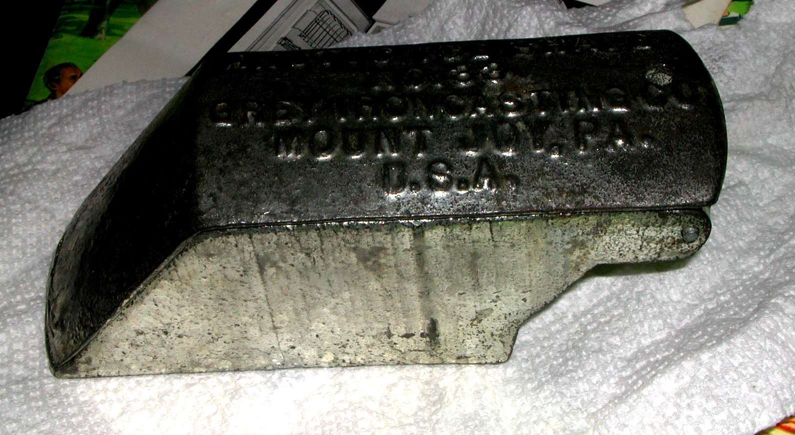 Antique Arctic Ice Shave No. 33-Grey IronCasting Co. Mount Joy PA- U. S. A
