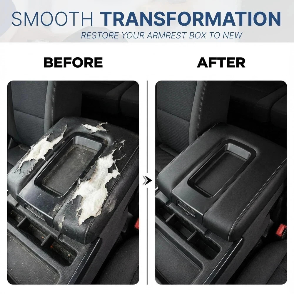 Center Console Lid Compatible with Chevy Silverado 1500 2500HD 3500HD 2014-20…