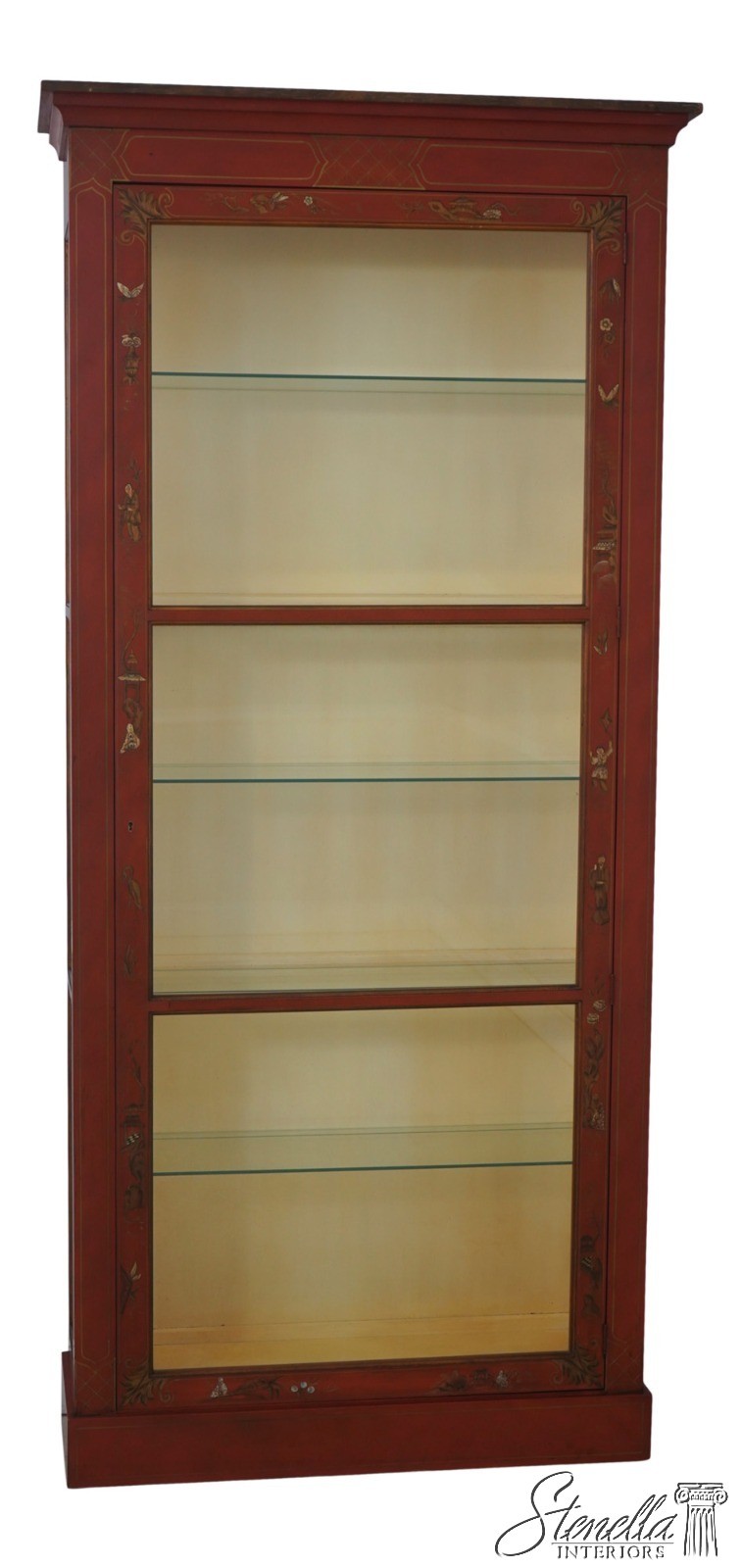 LF72656: BAKER Collector’s Edition Chinoiserie Vitrine Cabinet