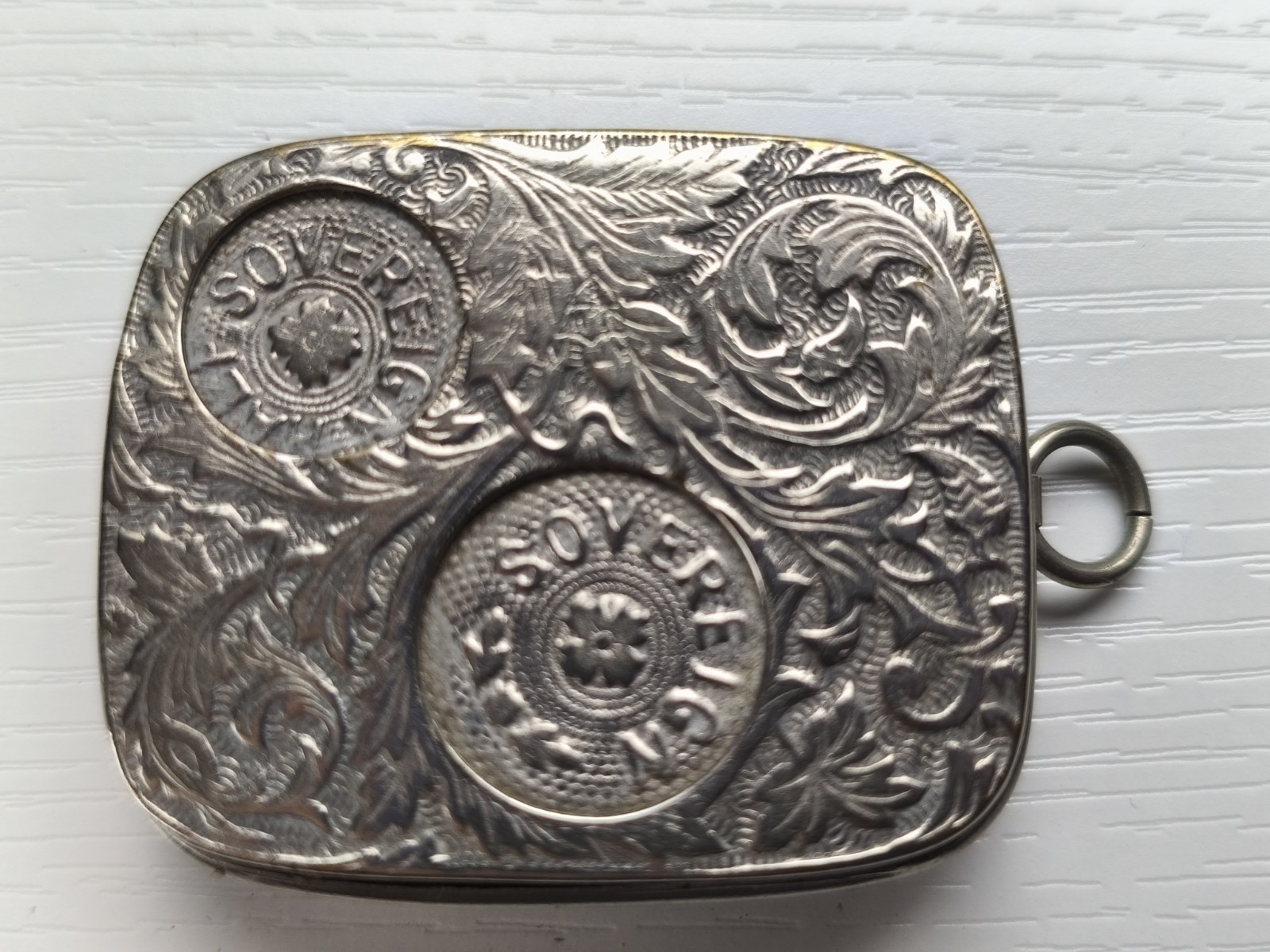 Rare Victorian 5-Coin Combination Sovereign Case – John Watts Sheffield – Patent