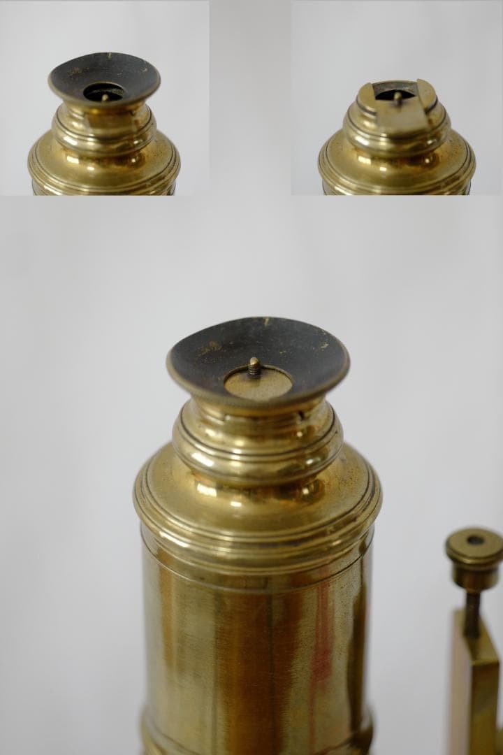 microscope antique collectible John Cuffe’s compound microscope Maltese cross