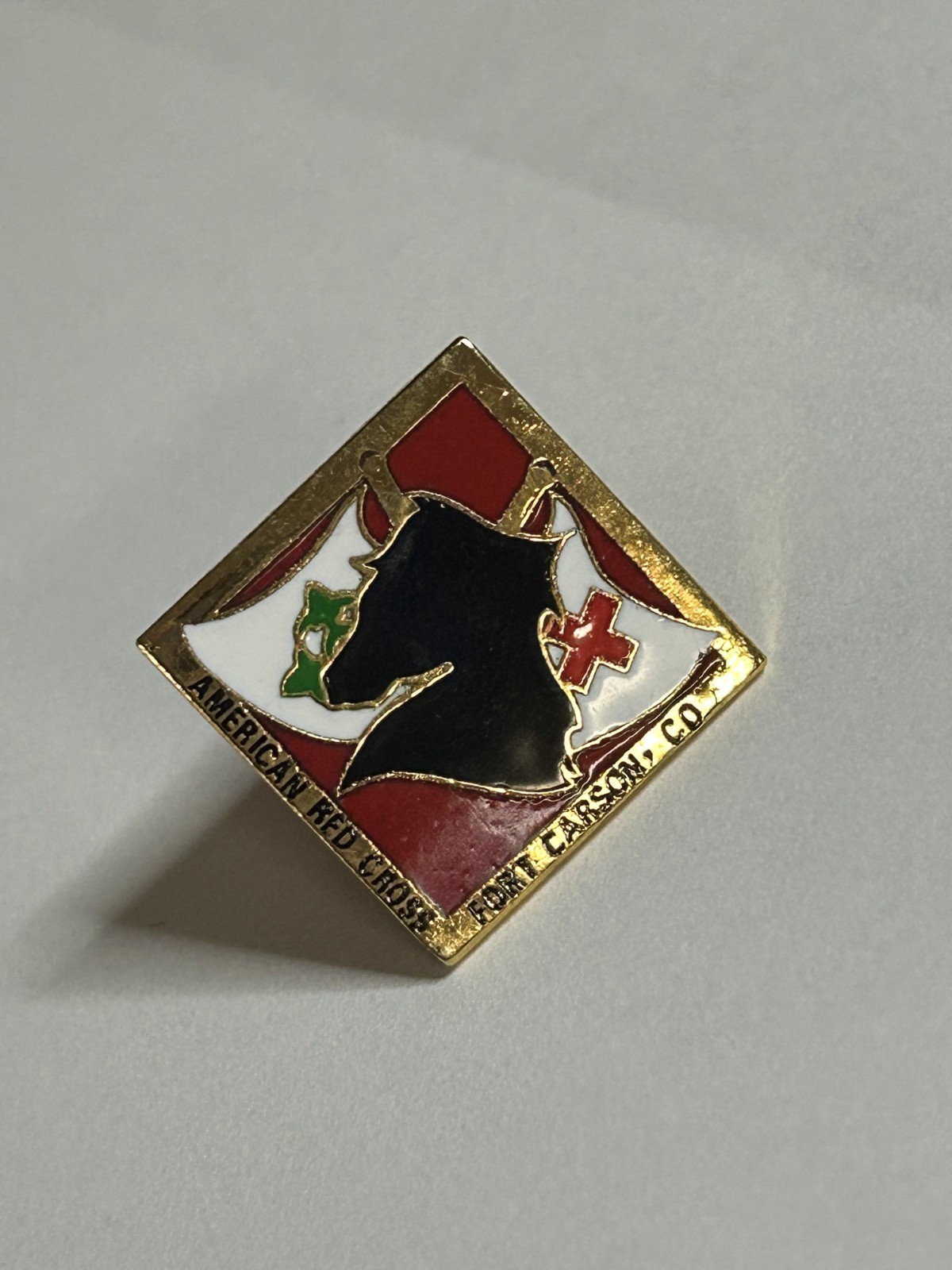 Fort Carson American Red Cross Pin – 1995, CO