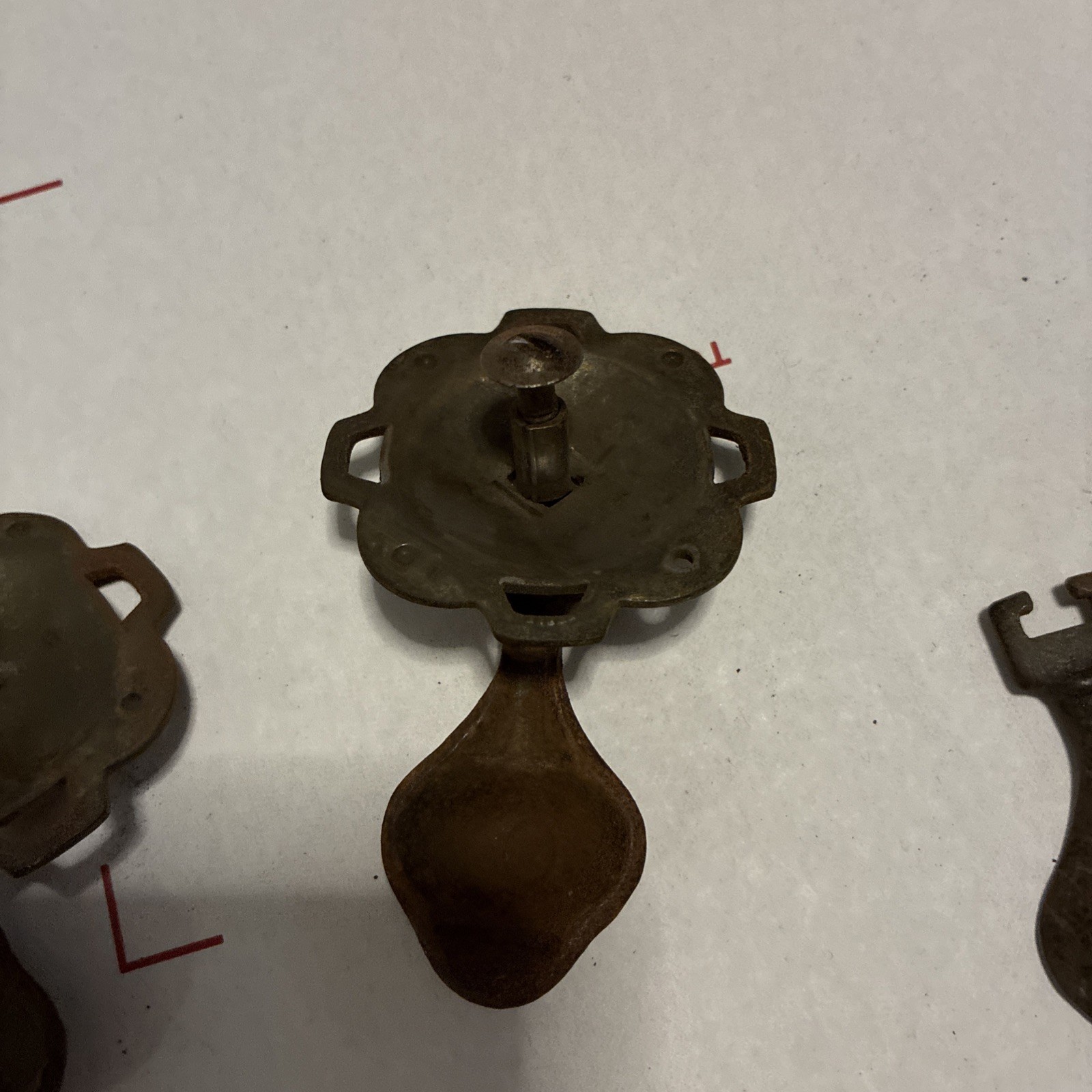 Metal Tear Drop Knobs Drawer Pulls Antique Decorative Furniture Drop Knob