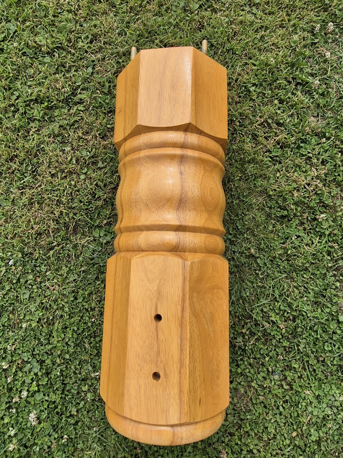 Solid Oak Kitchen Table Pedestal With Legs