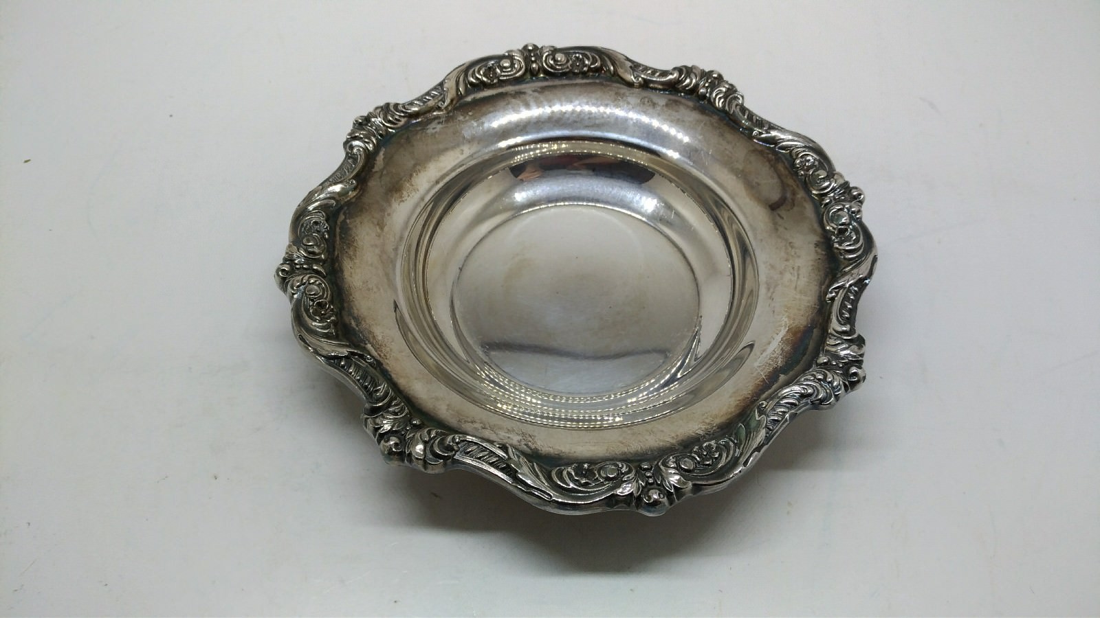 Vintage EPCA Old English by Poole Candy Bowl #5004