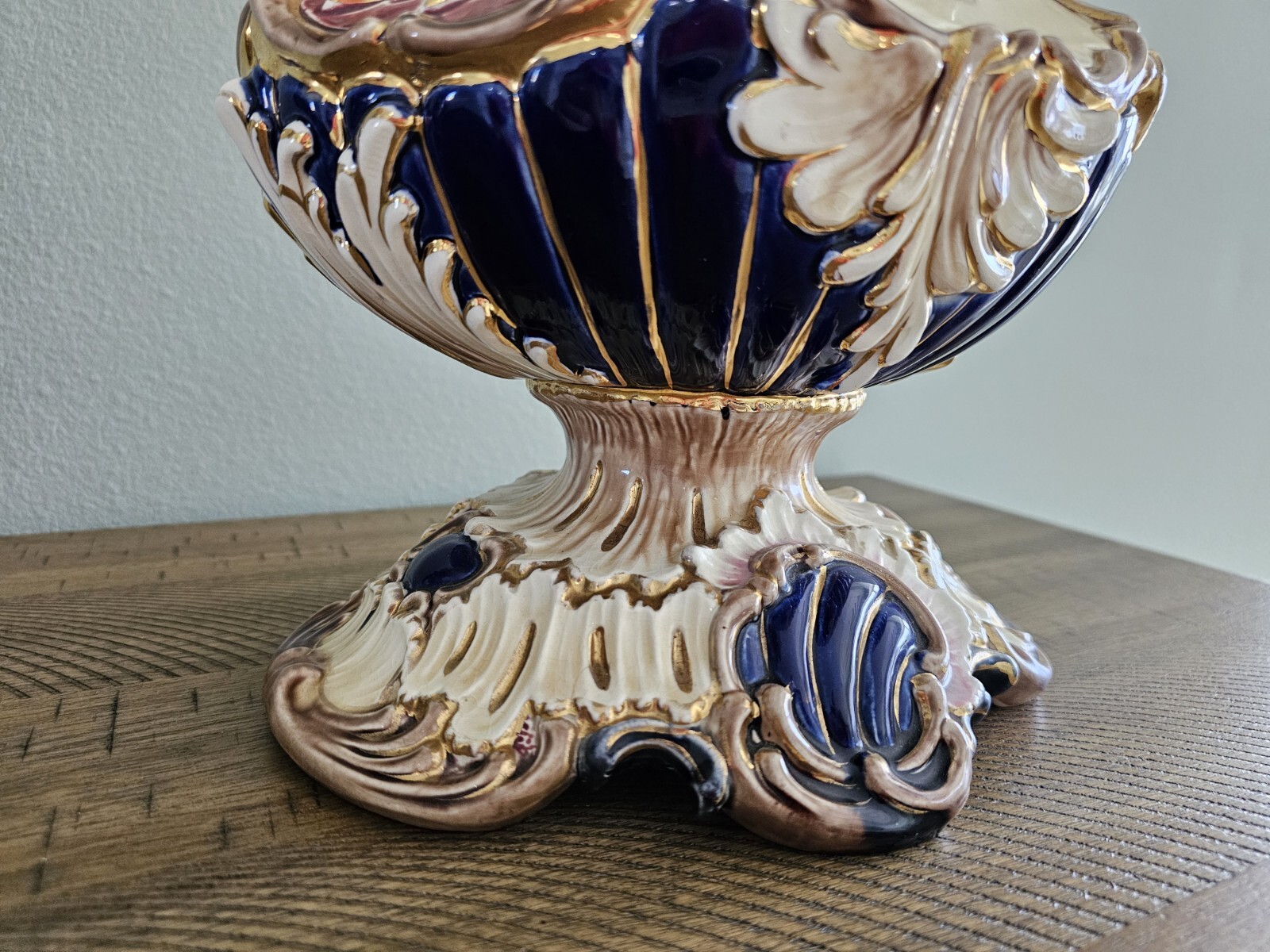 LARGE Eichwald Majolica Vase