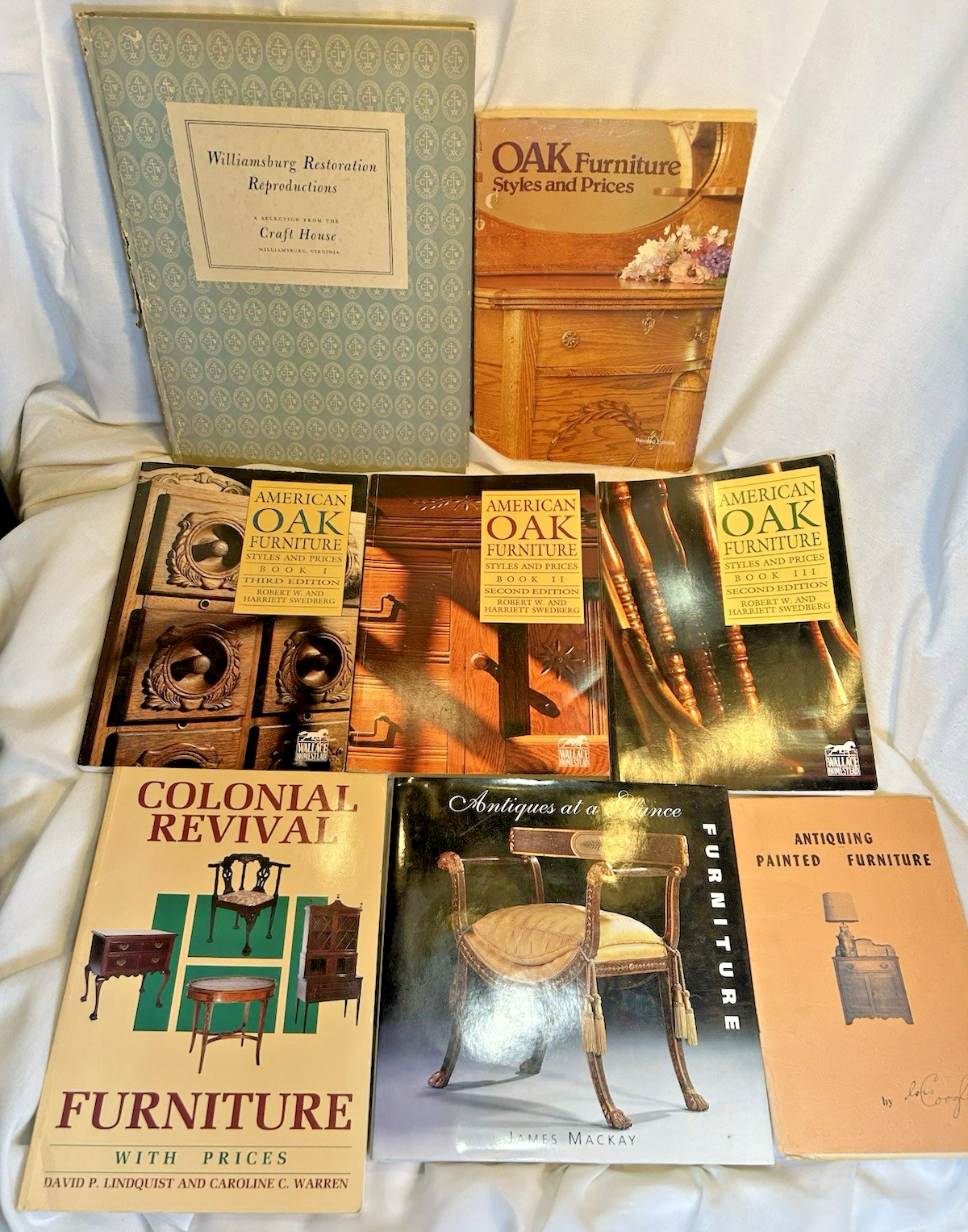 Furniture Reference Price Guide Book Lot Of 8 Vintage