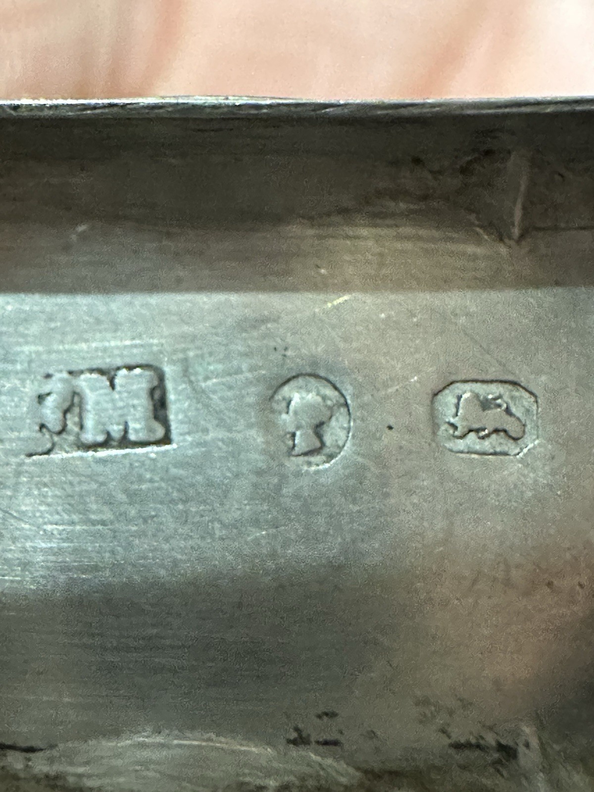 VICTORIAN SILVER VINAIGRETTE FREDERICK MARSON BIRMINGHAM 1862 PENDANT ENGRAVED