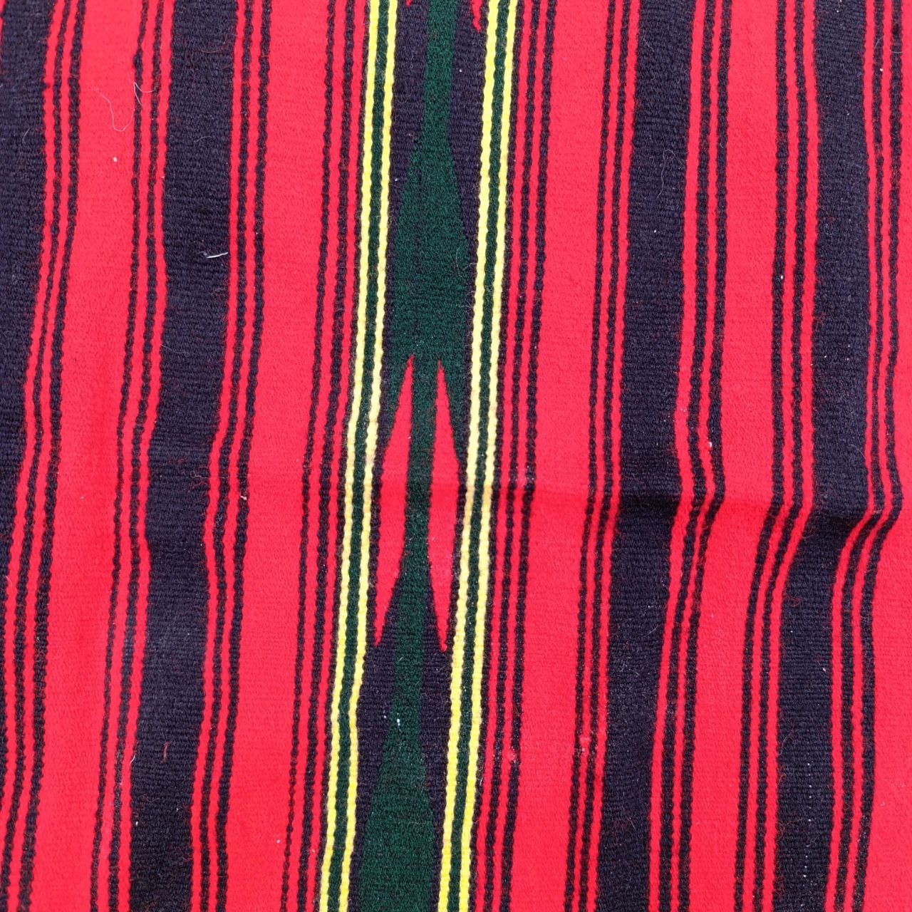 Authentic Algerian Ghardaia Wool Wedding Scarf Berber Sahara Handwoven