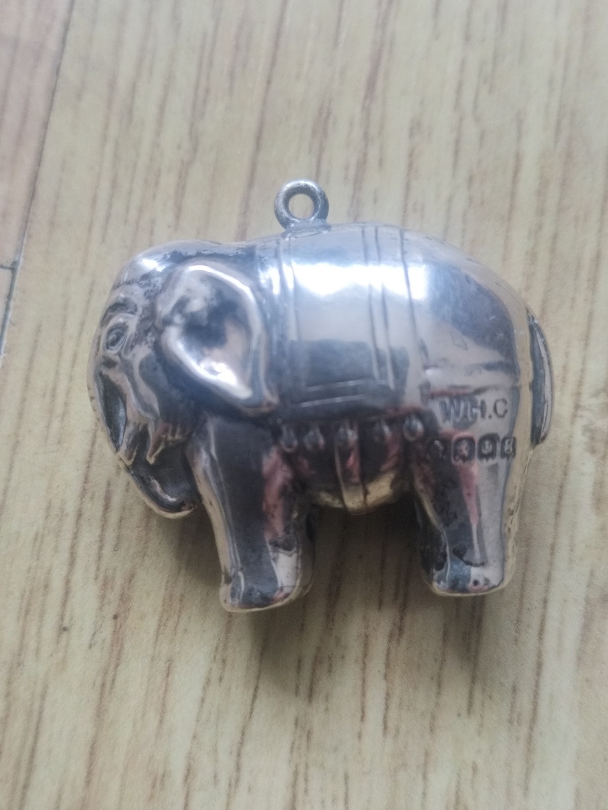 Small Silver Charm Or Pendant Dated 1929