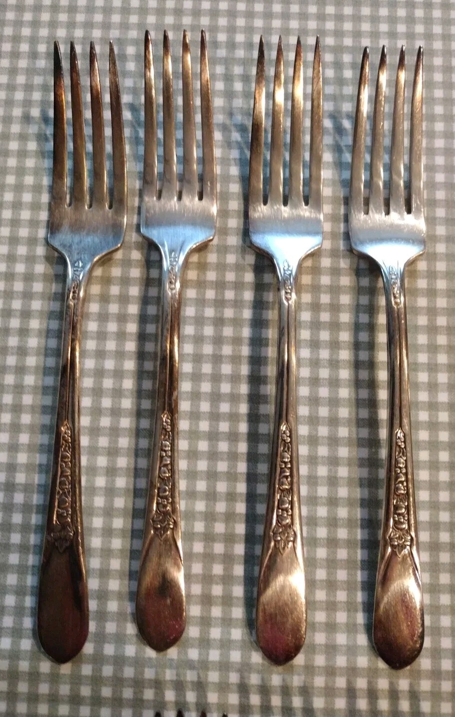 Vintage Silverware Flatware 1941 Wm Rogers Priscilla Lady Ann Pattern 20 Pieces