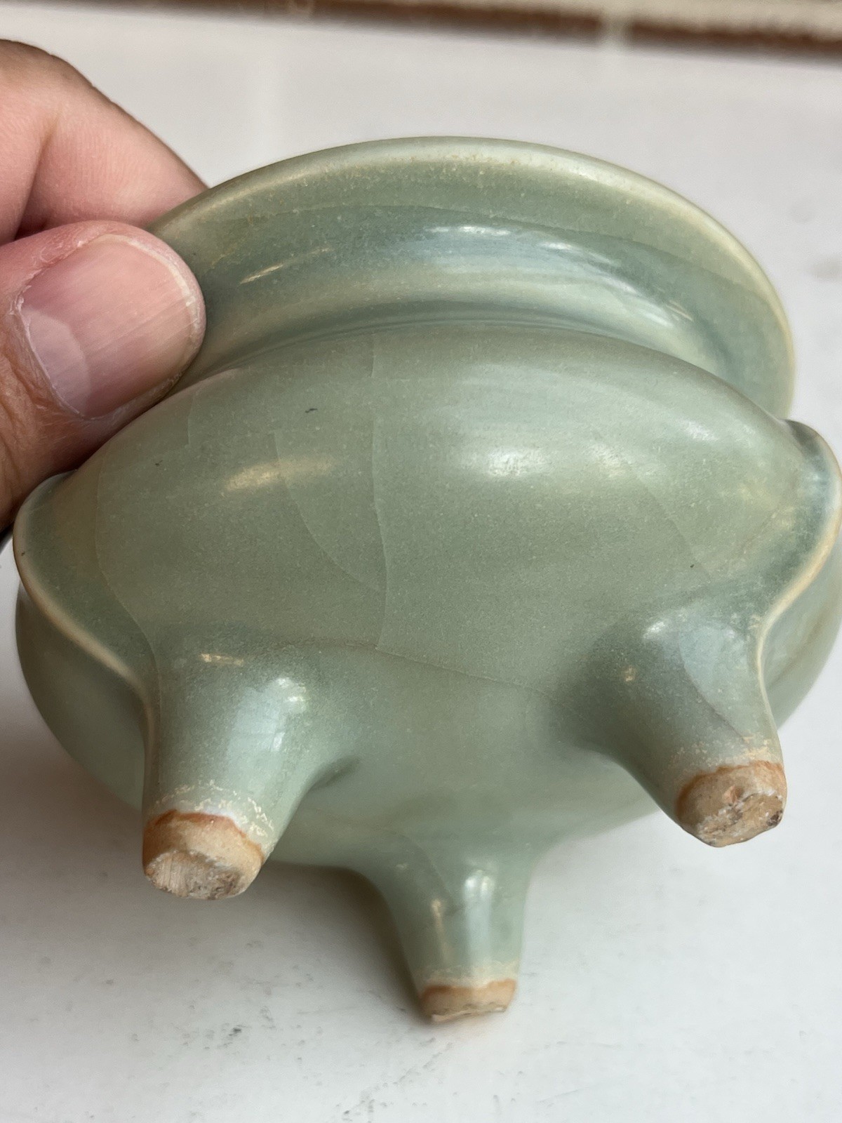 Vintage Chinese Celadon Bowl