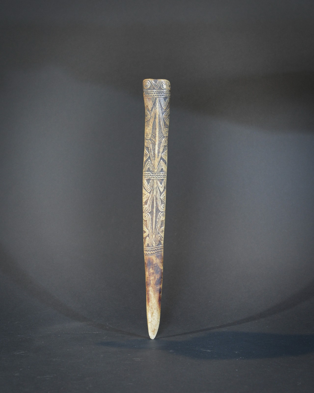 OLD BONE DAGGER, Abelam, Papua New Guinea.
