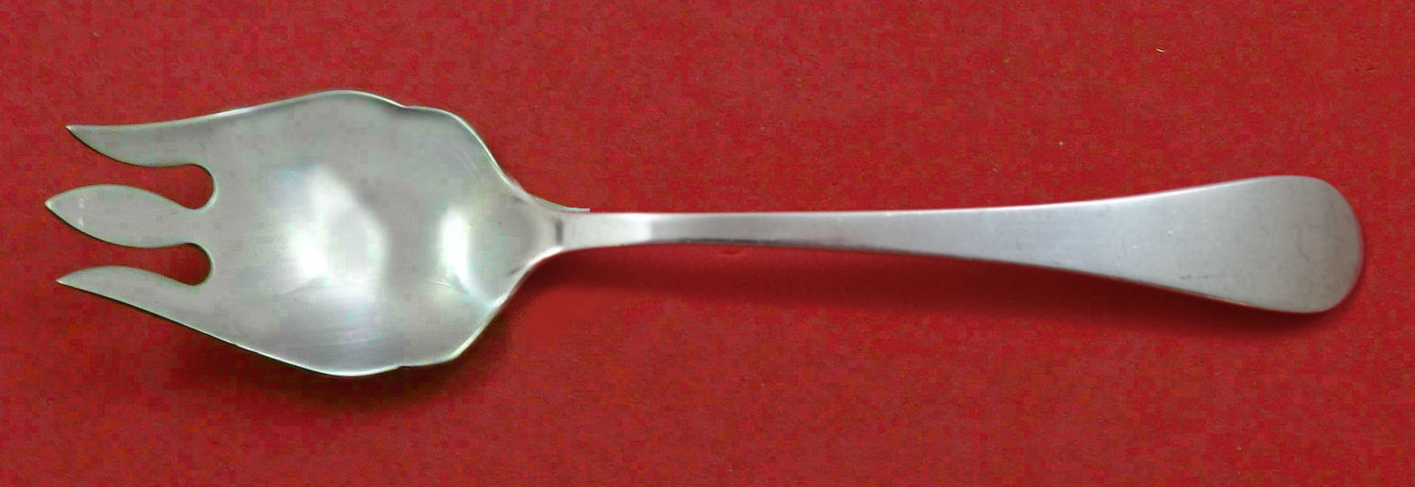 Hannah Hull by Tuttle Sterling Silver Cake Ice Cream Spork Custom Made 5 3/4″