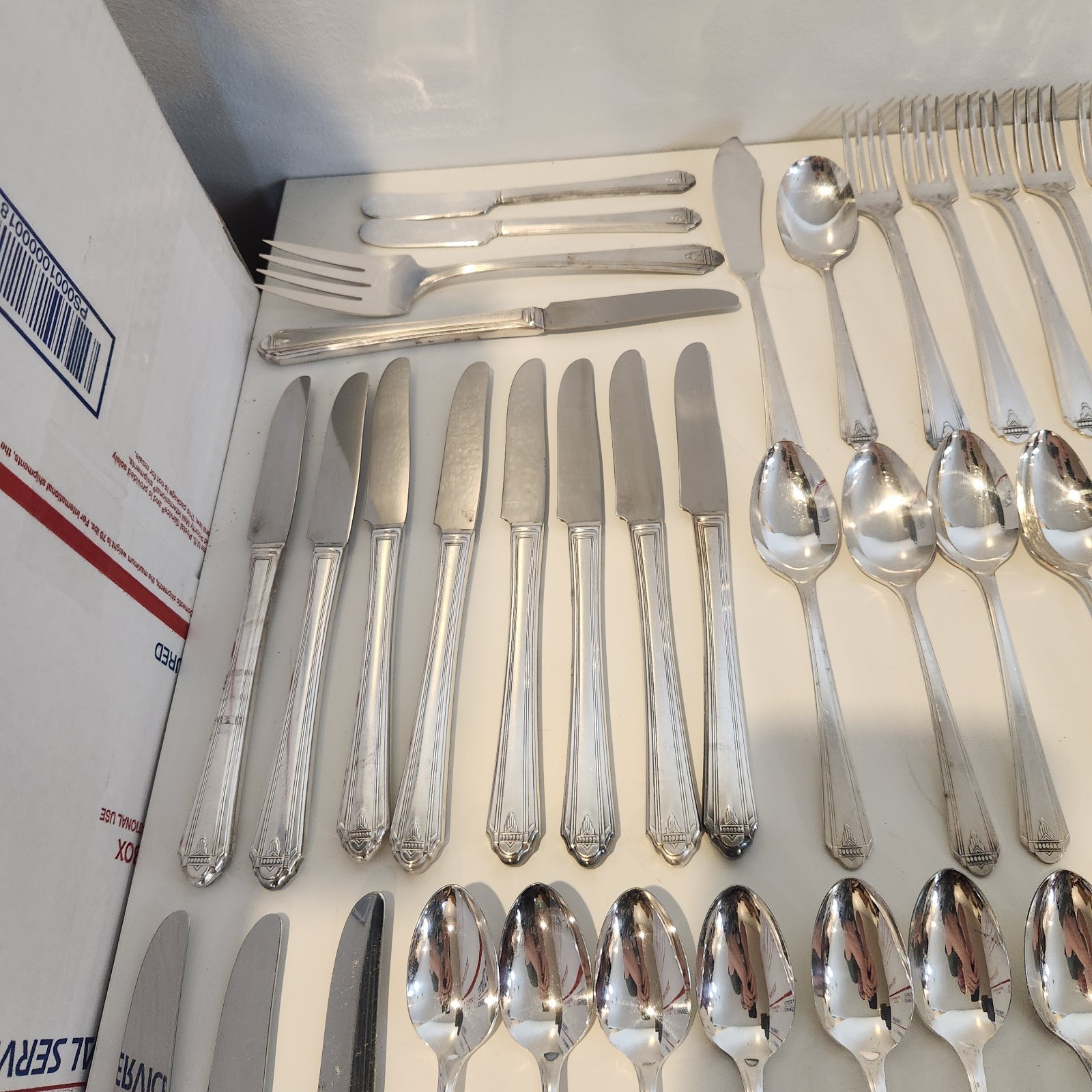 Oneida Community Barbara / Glamour Set Plate NO MONO Silverplated Flatware Lot