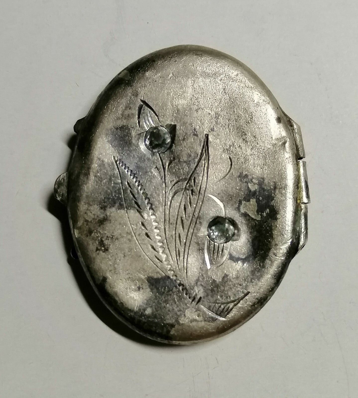 Silver pendant with gilding from tsarist times 84 standart (for restoration)